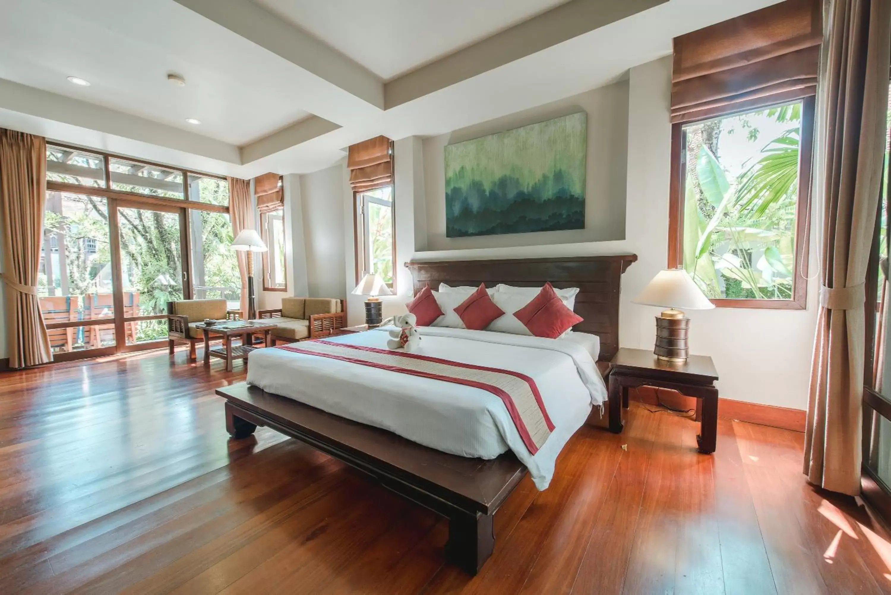 Bedroom, Bed in Khaolak Bhandari Resort & Spa Bedroom, Bed in Khaolak Bhandari Resort & Spa