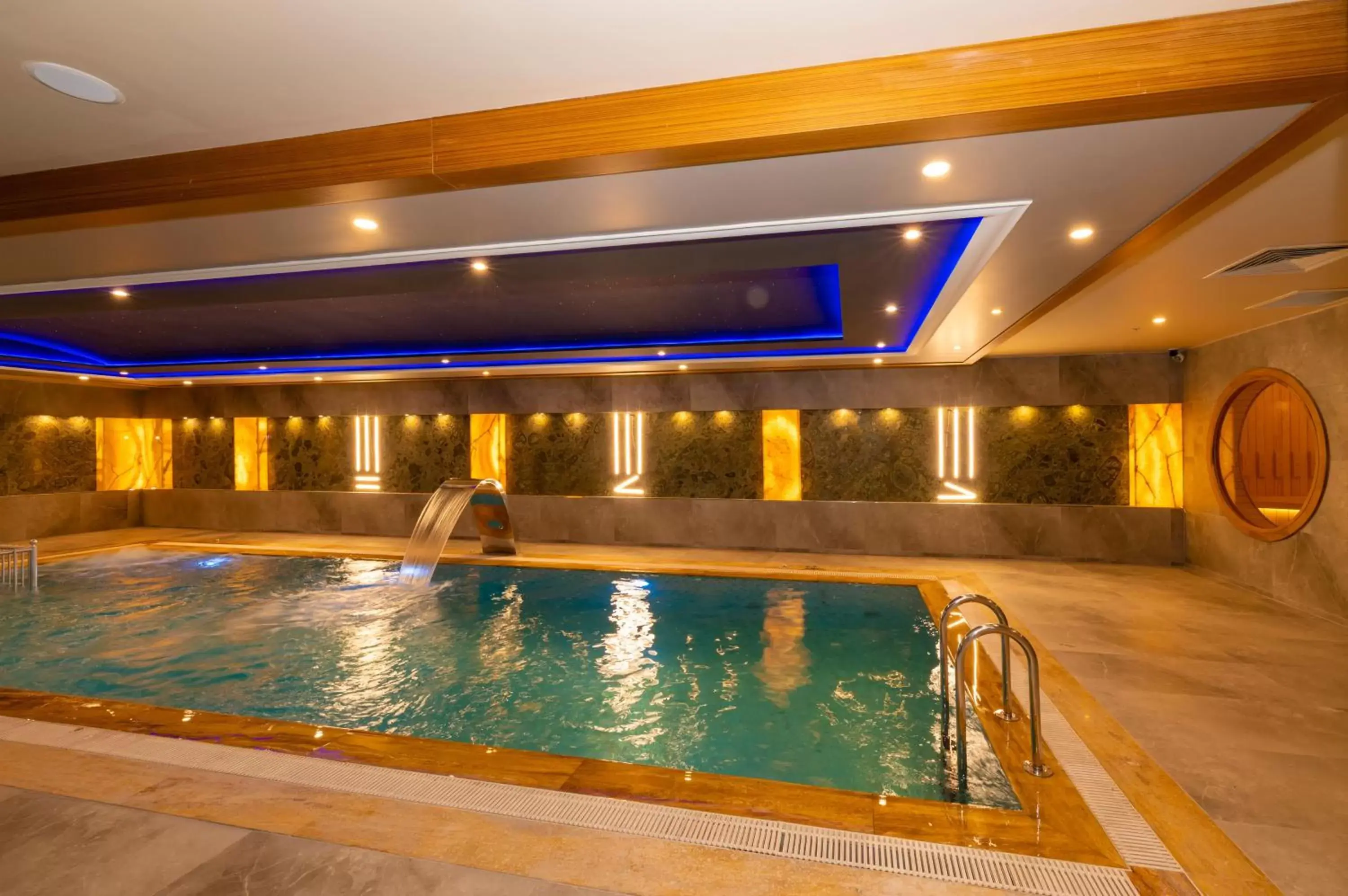 Pool view in Ramada By Wyndham Istanbul Pera Taksim Pool view in Ramada By Wyndham Istanbul Pera Taksim