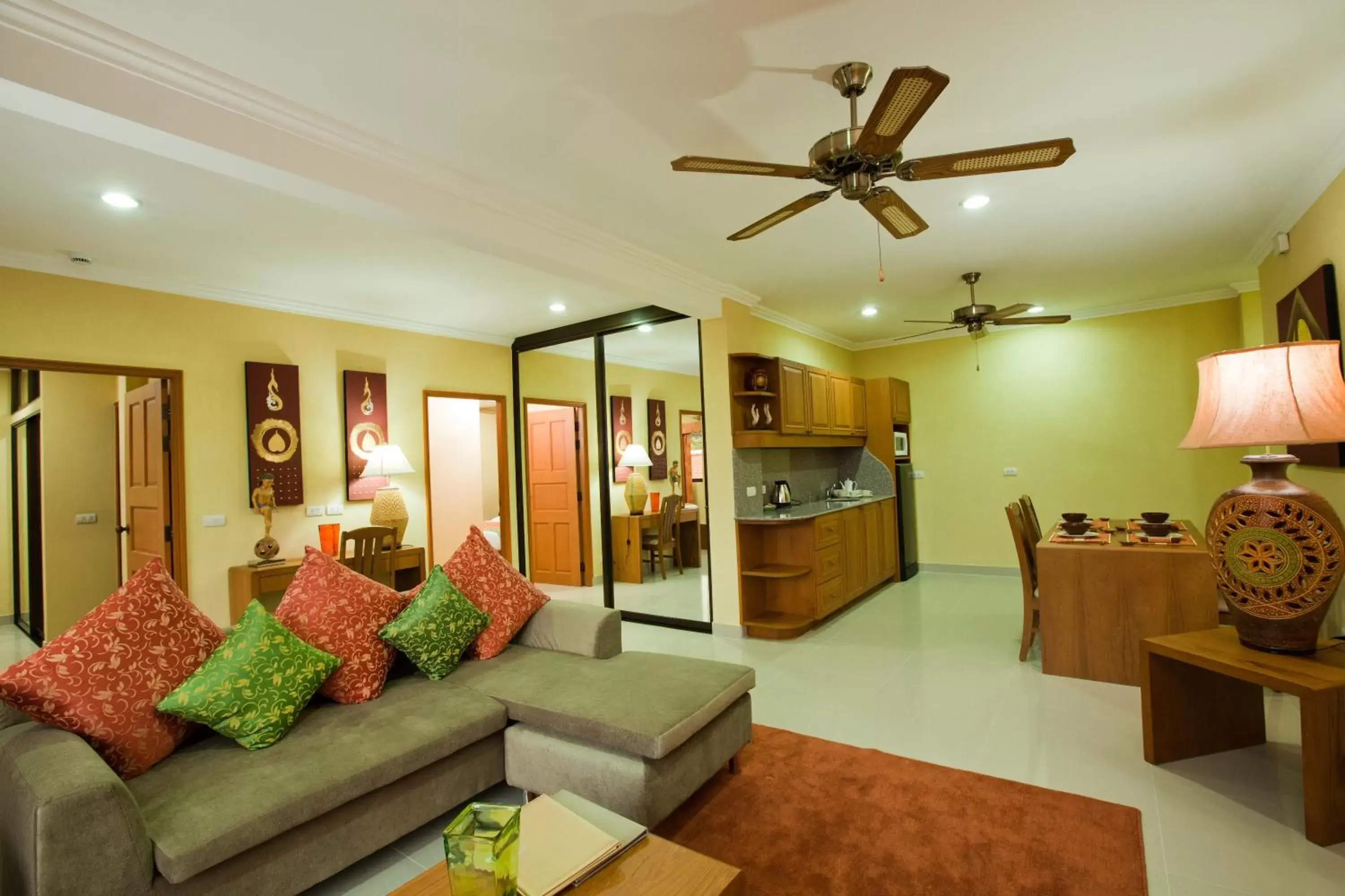 Living room, Seating Area in Baan Souy Resort