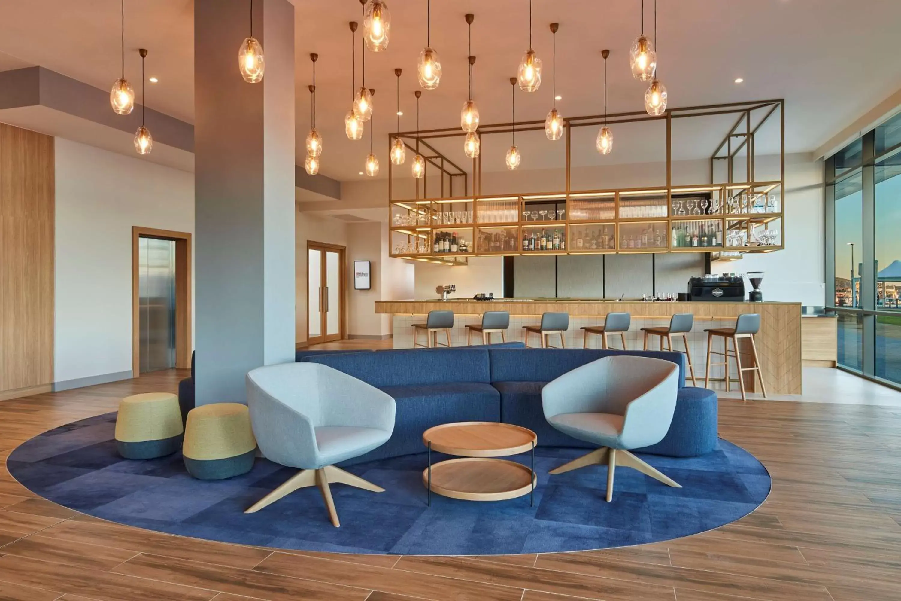 Lobby or reception, Lounge/Bar in Hilton Garden Inn Albany, WA