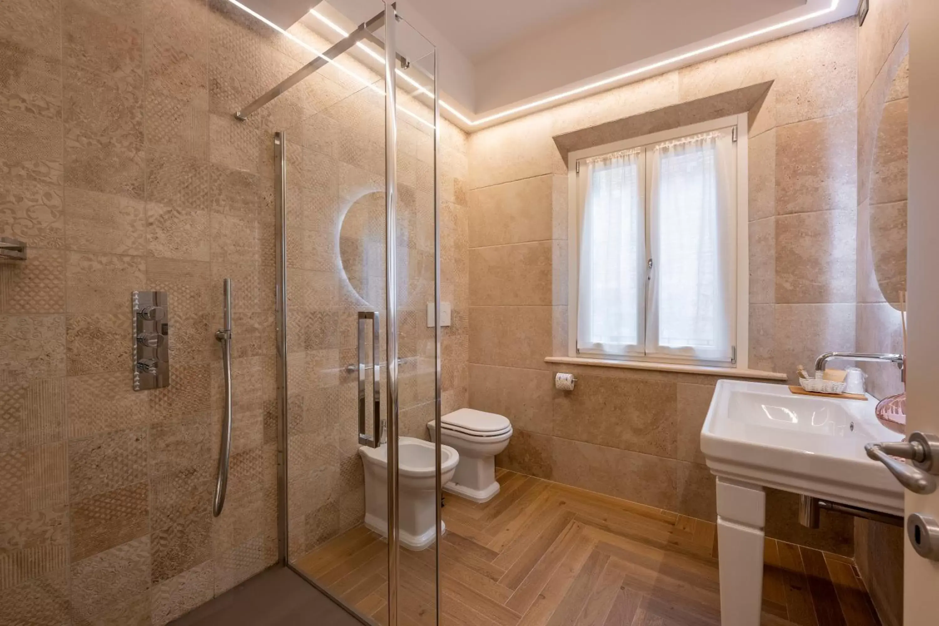 Bathroom in Palazzo del Mercante