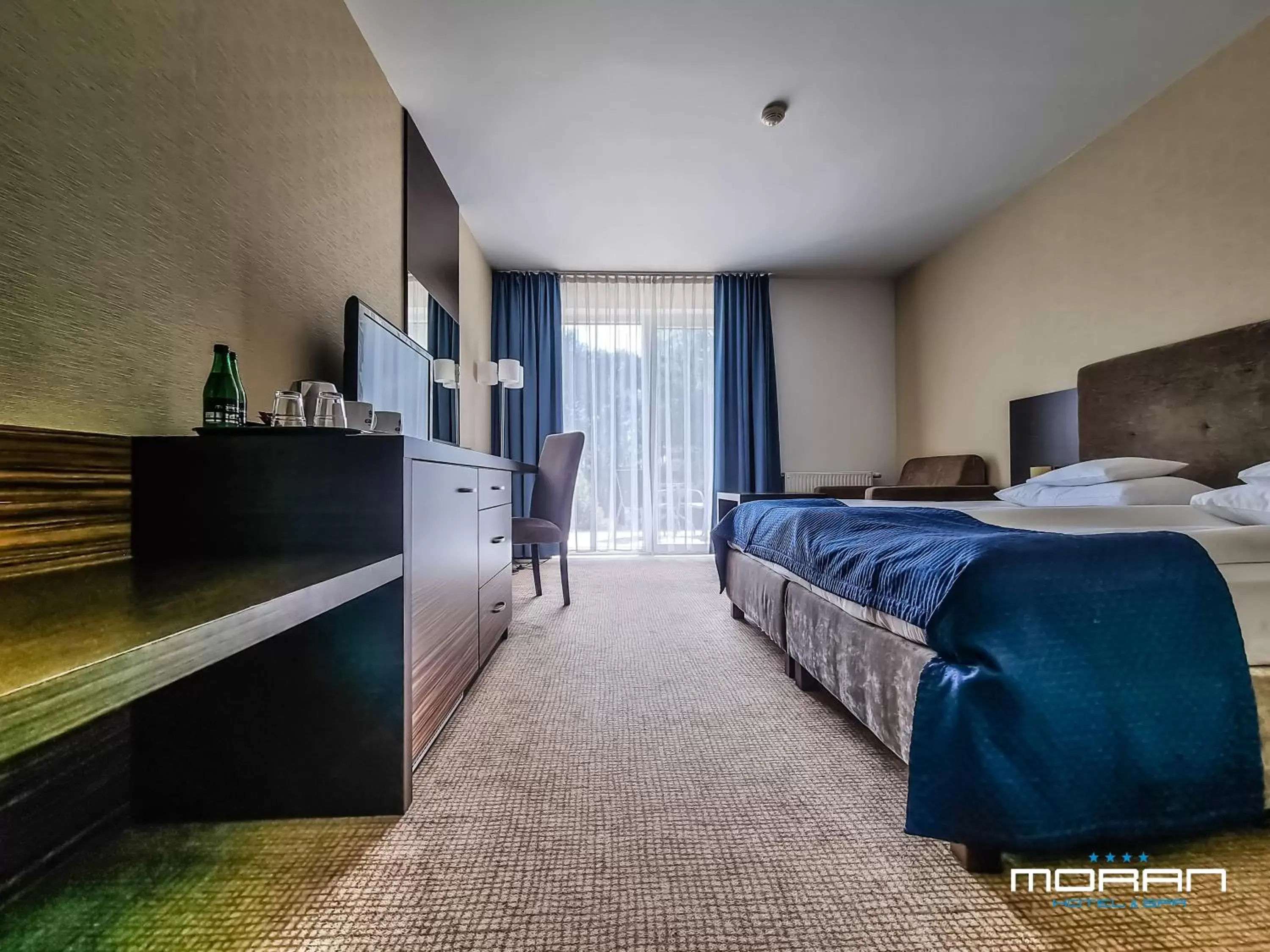Bed in Hotel Moran & SPA