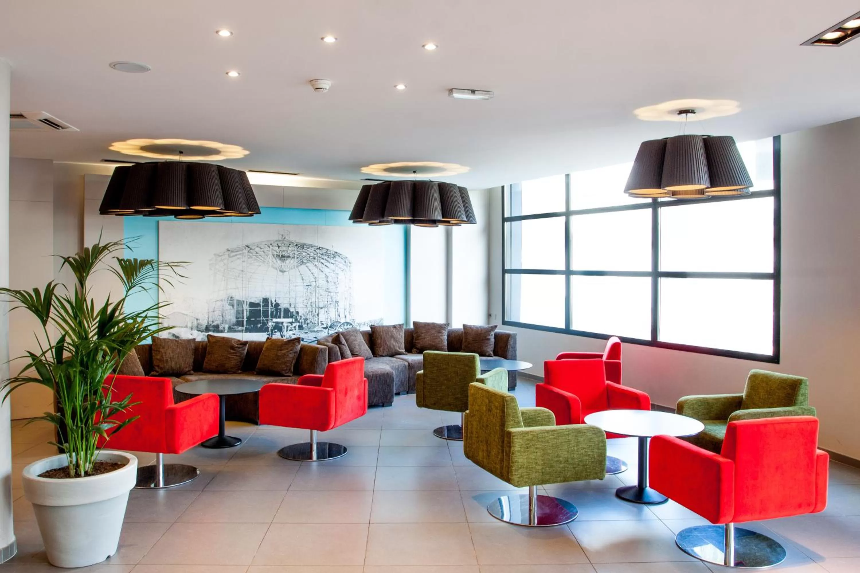 Lobby or reception in Hôtel Panorama