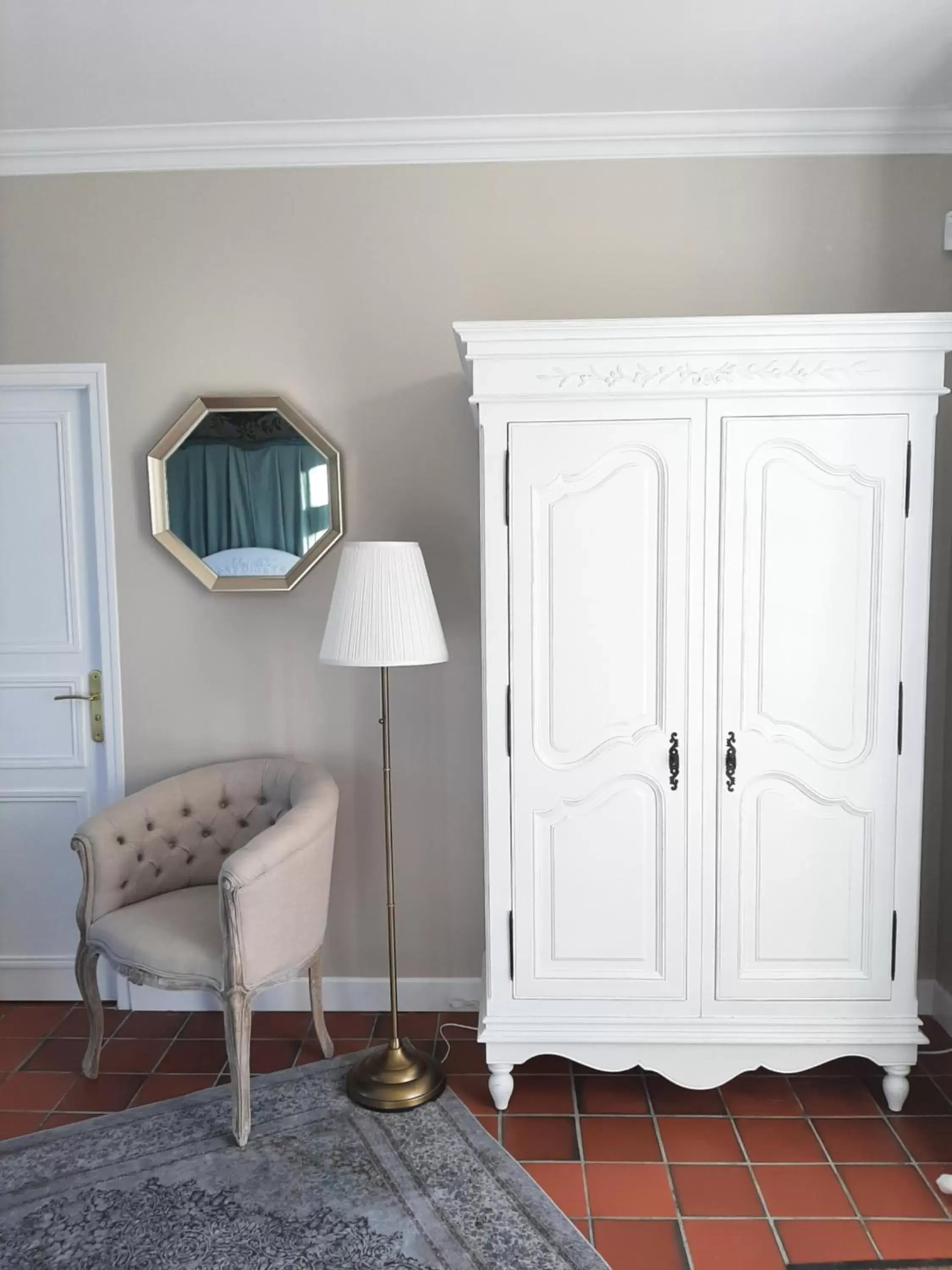 Bedroom, TV/Entertainment Center in Maison Coqueréaumont