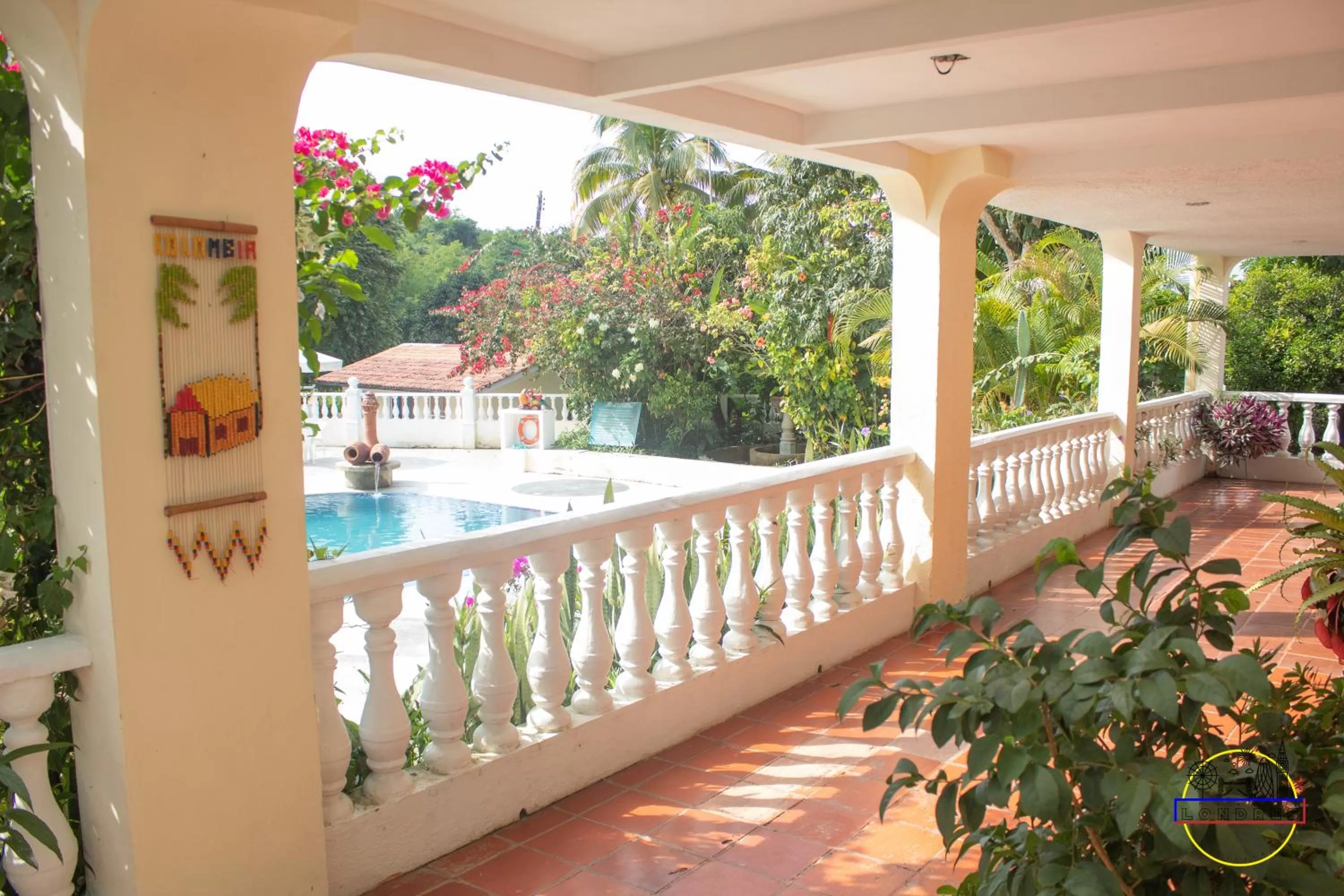 Balcony/Terrace in Hotel Finca Londres