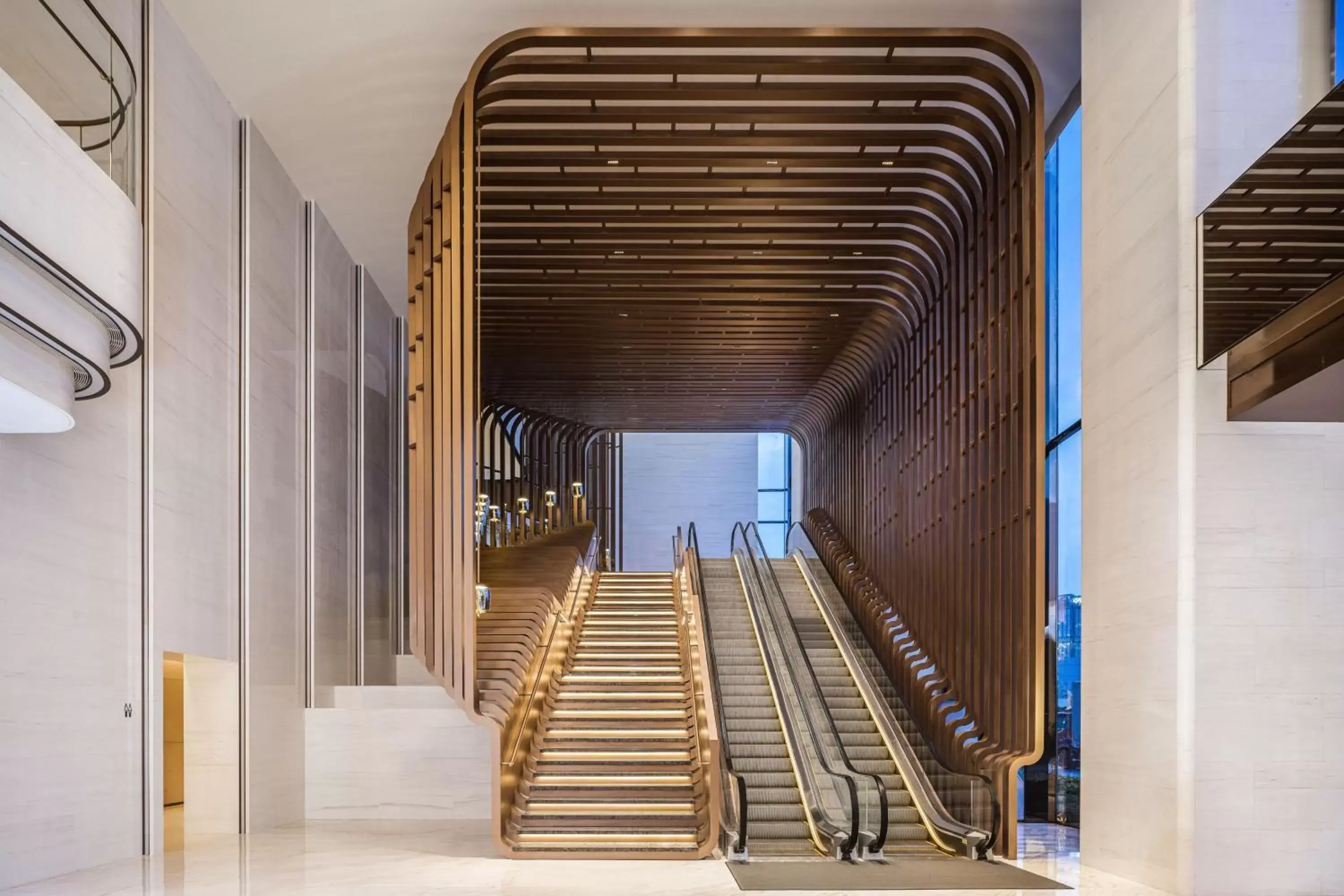 Lobby or reception in Renaissance Zhuhai Hotel