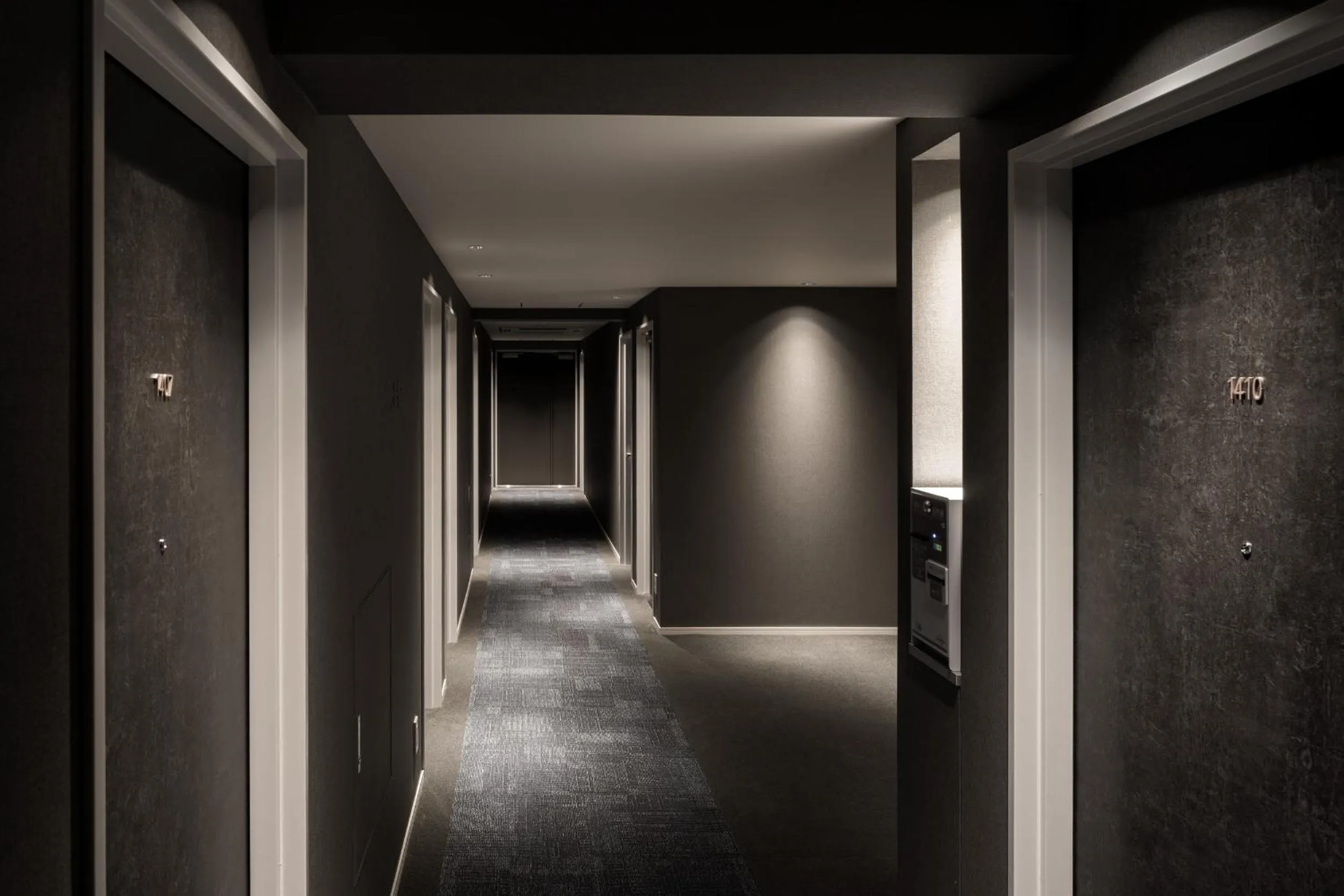 Decorative detail in Nest Hotel Hiroshima Hatchobori