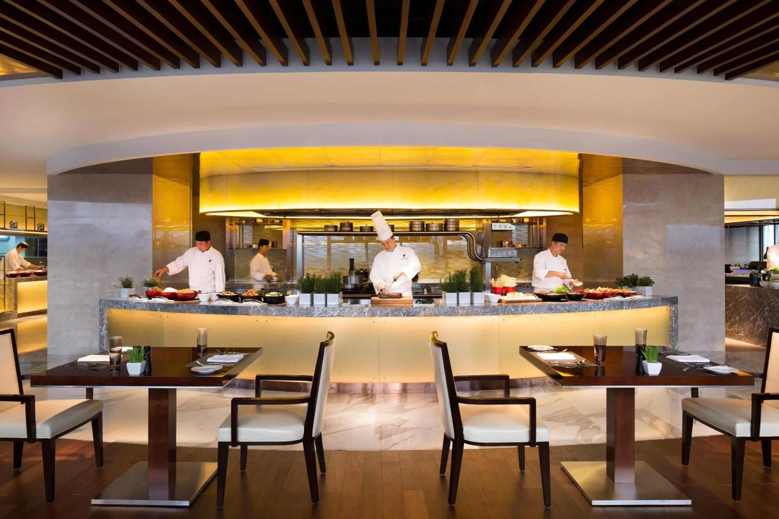 Kitchen or kitchenette in JW Marriott Hotel Beijing Central