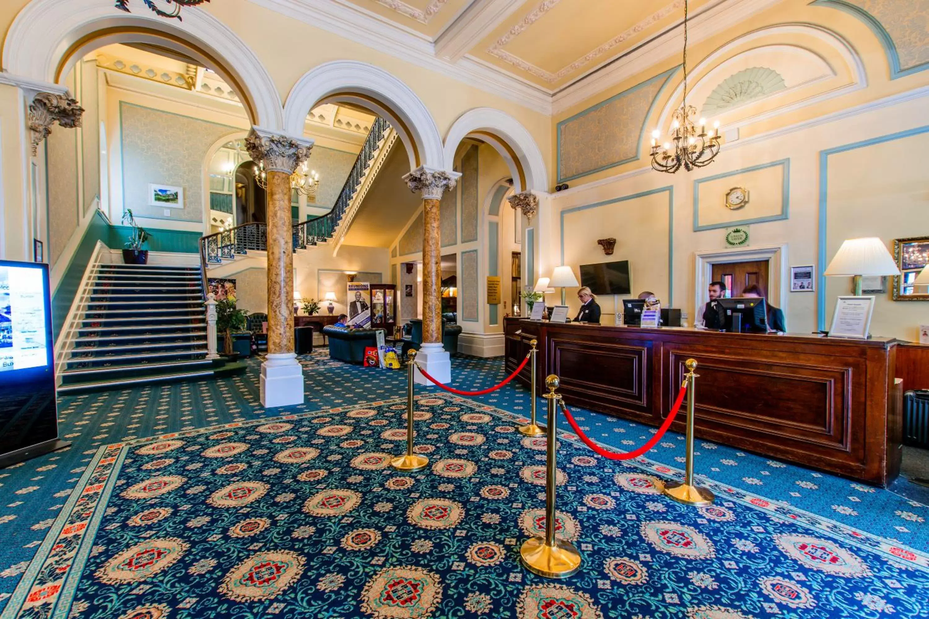 Staff, Lobby/Reception in The Palace Hotel Buxton & Spa
