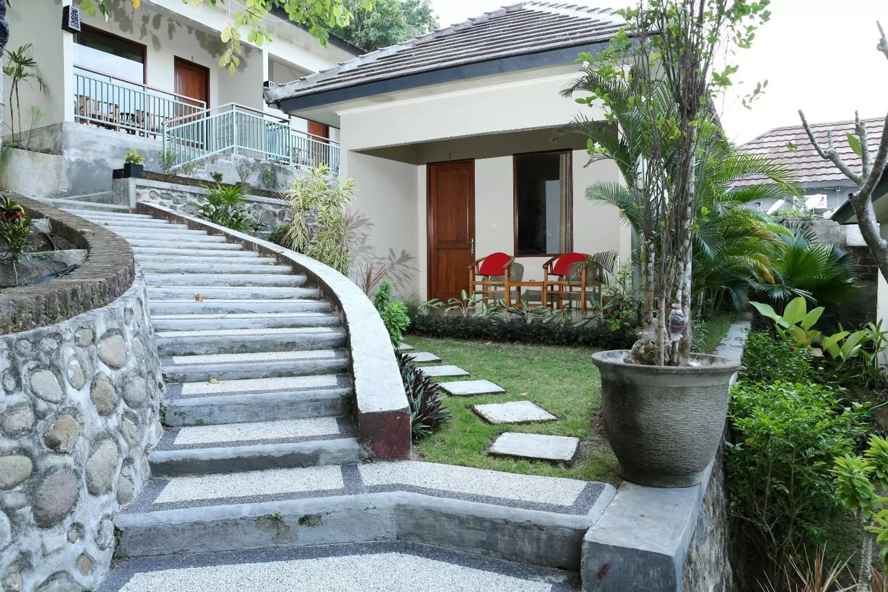 Garden, Property Building in Senggigi Cottages Lombok