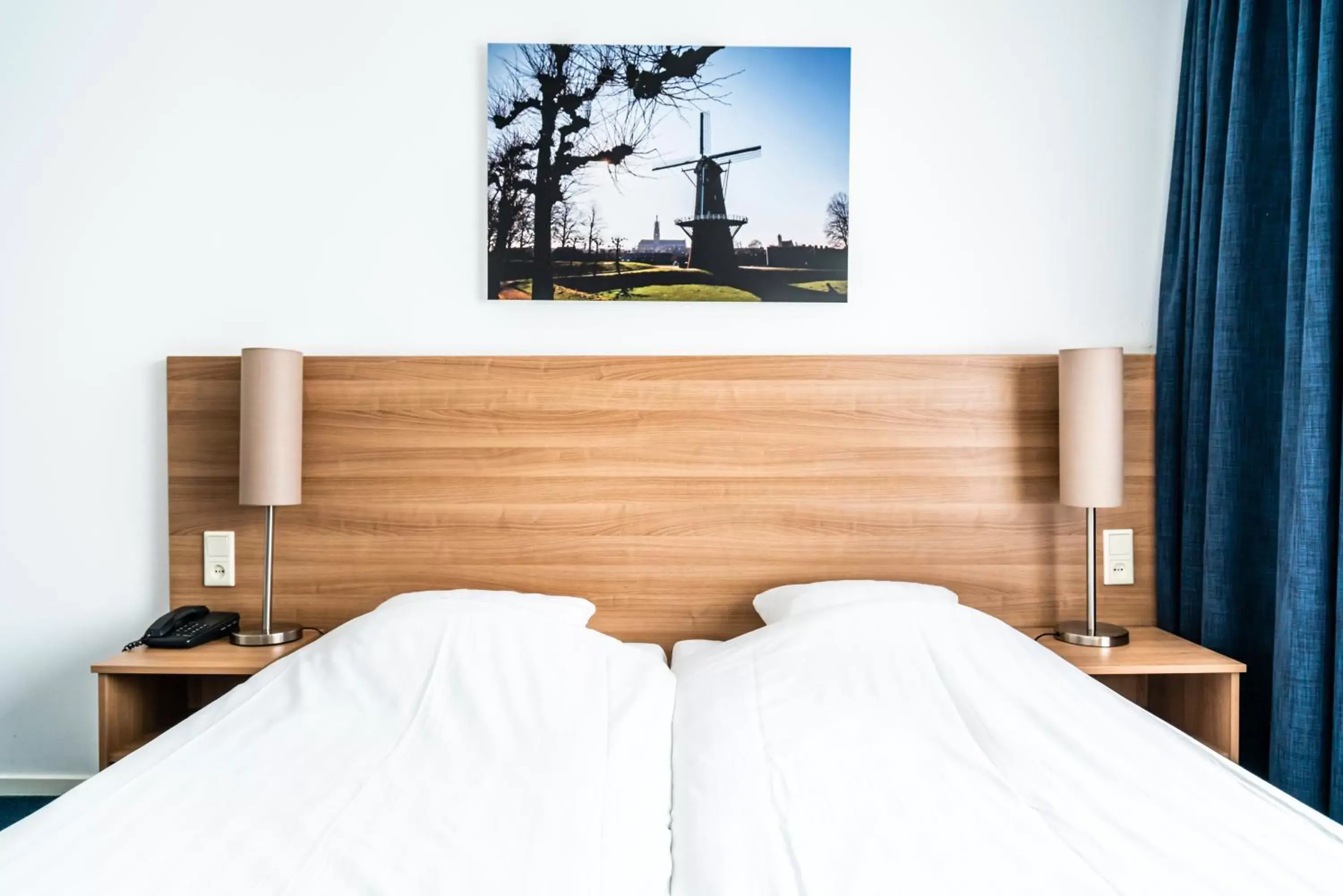 Bedroom, Bed in Hotel Hulst