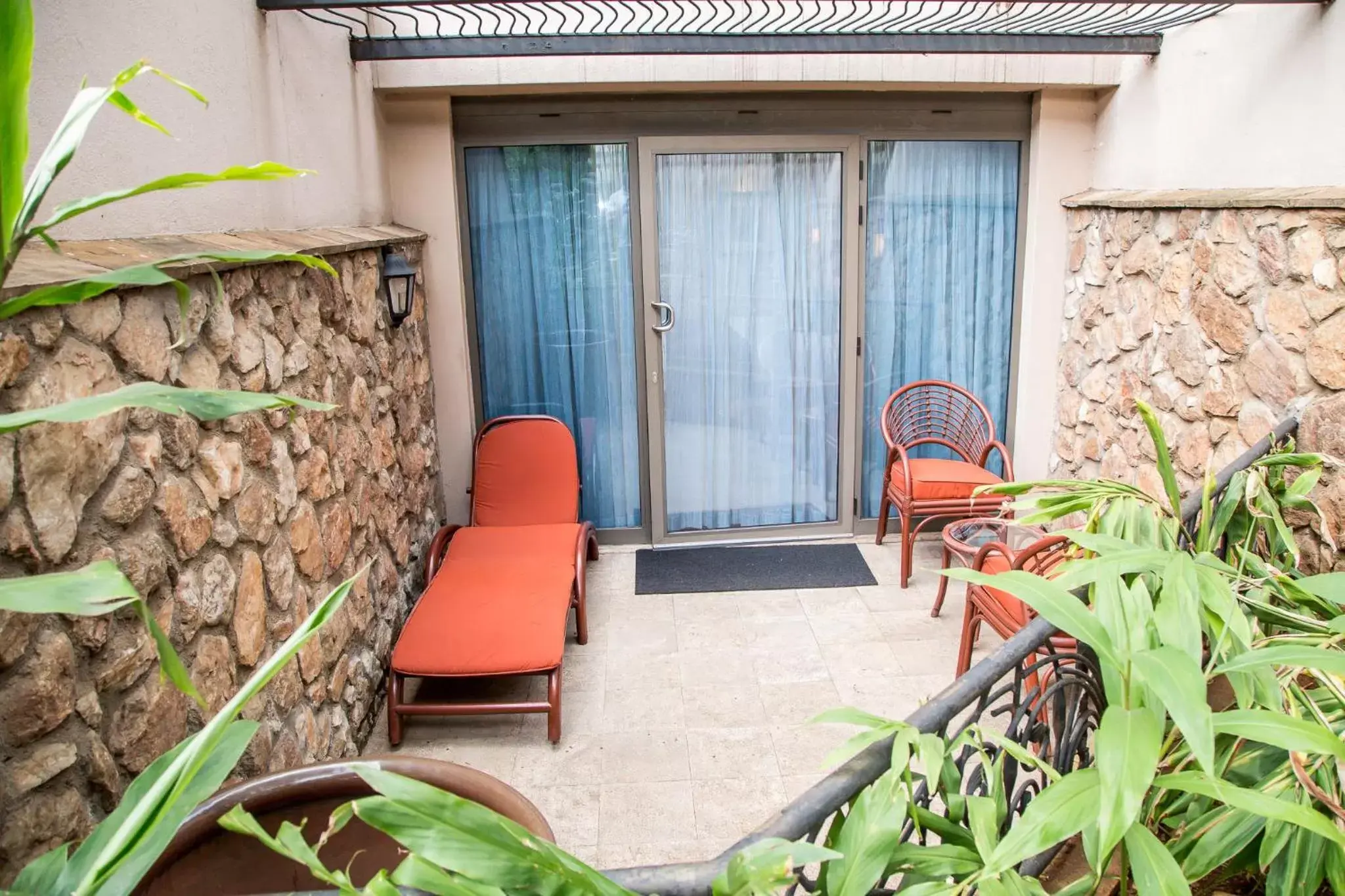 Balcony/Terrace in Nairobi Serena Hotel