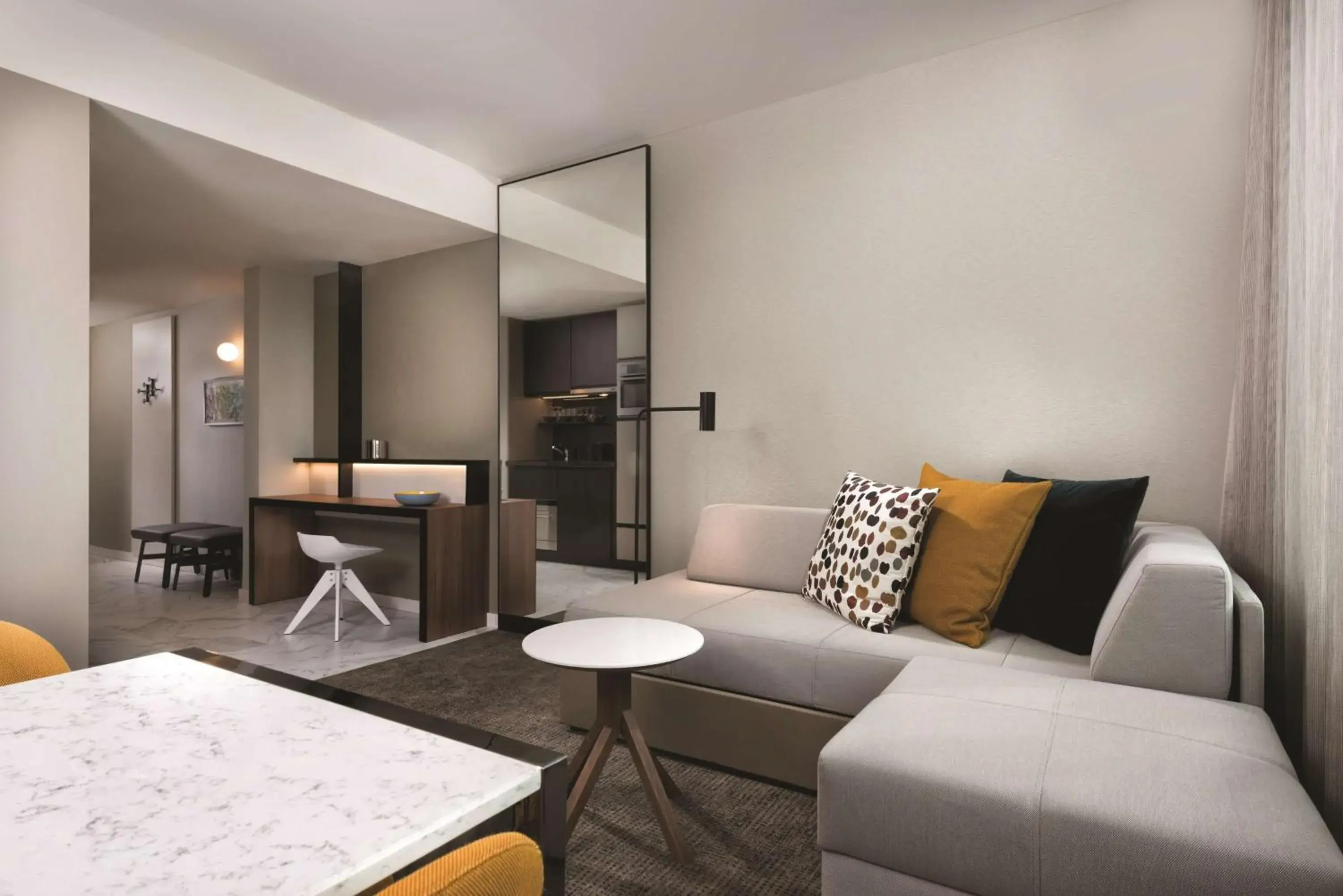 Bedroom, Seating Area in Adina Apartment Hotel Frankfurt Westend