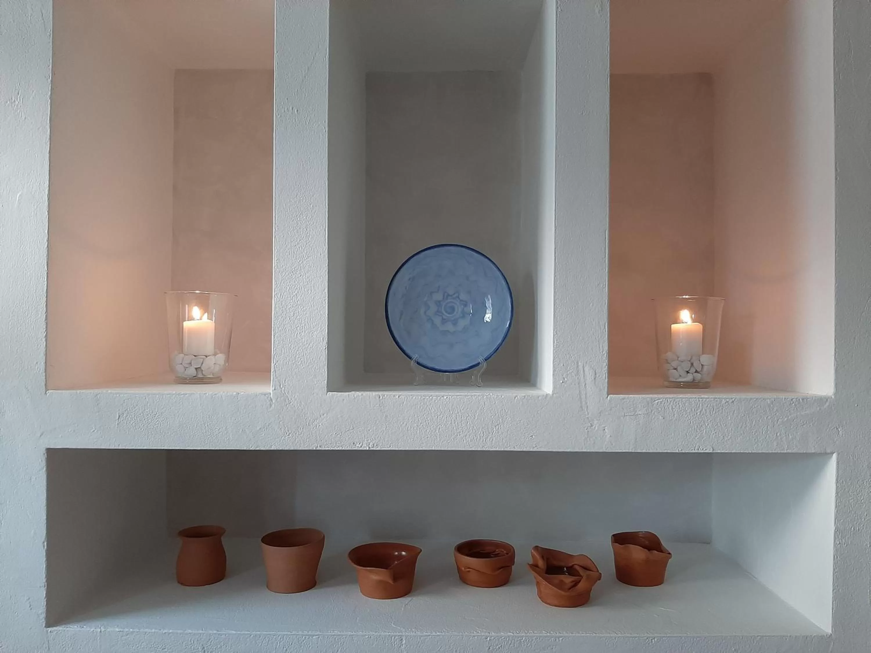 Decorative detail in cà bianca