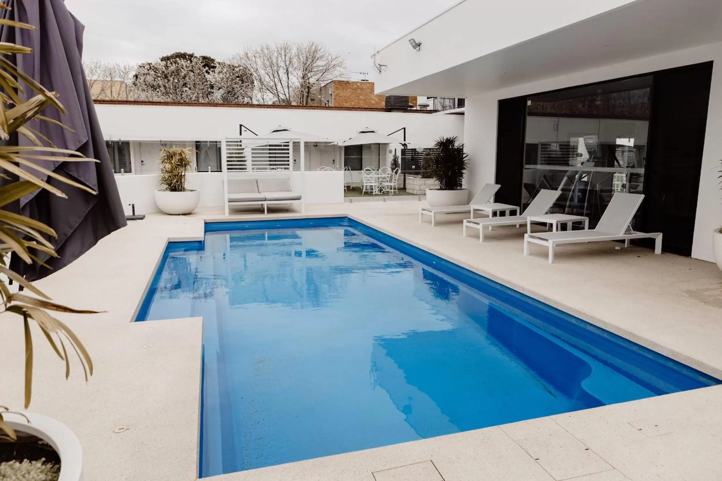 Swimming pool in The Carrington Hotel