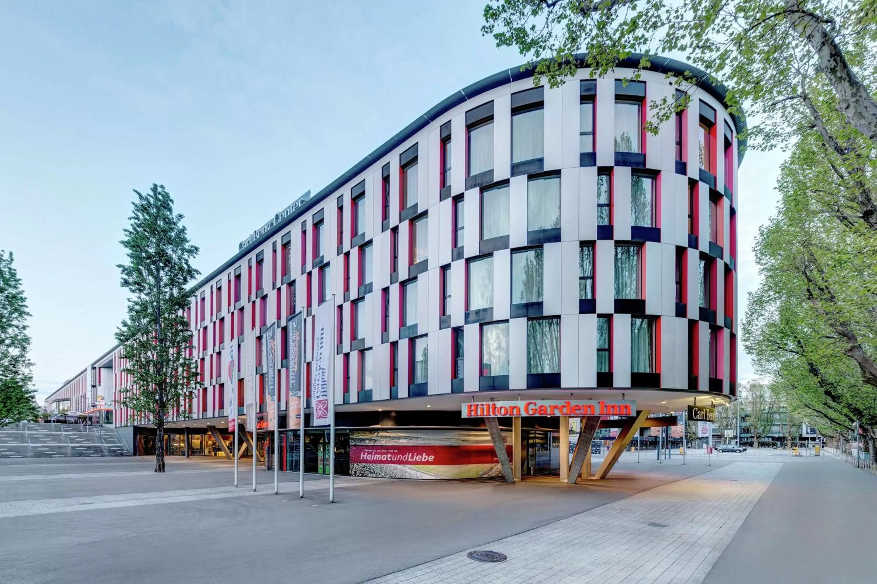 Property building in Hilton Garden Inn Stuttgart NeckarPark