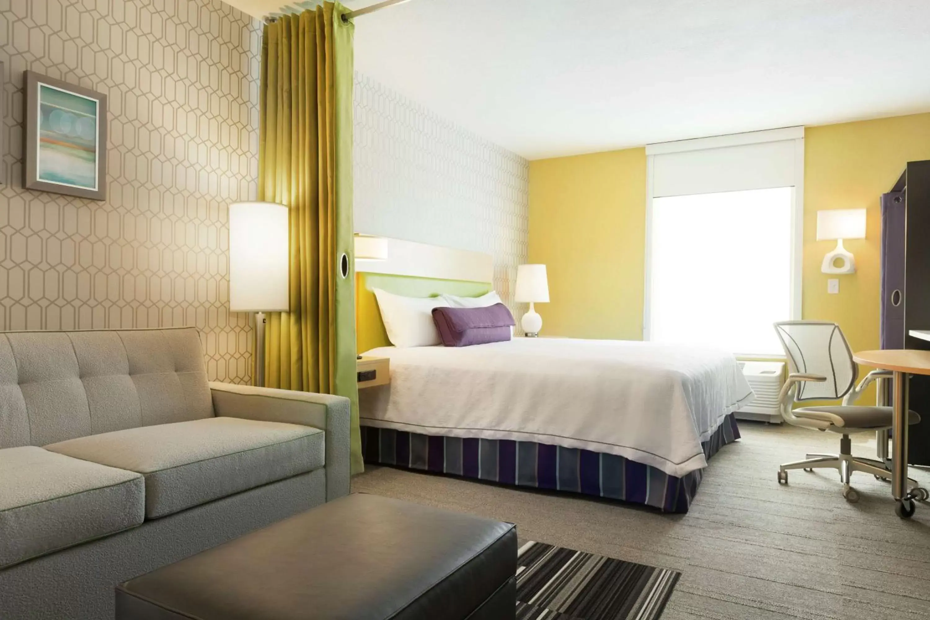 Bedroom, Bed in Home2 Suites by Hilton Salt Lake City-East