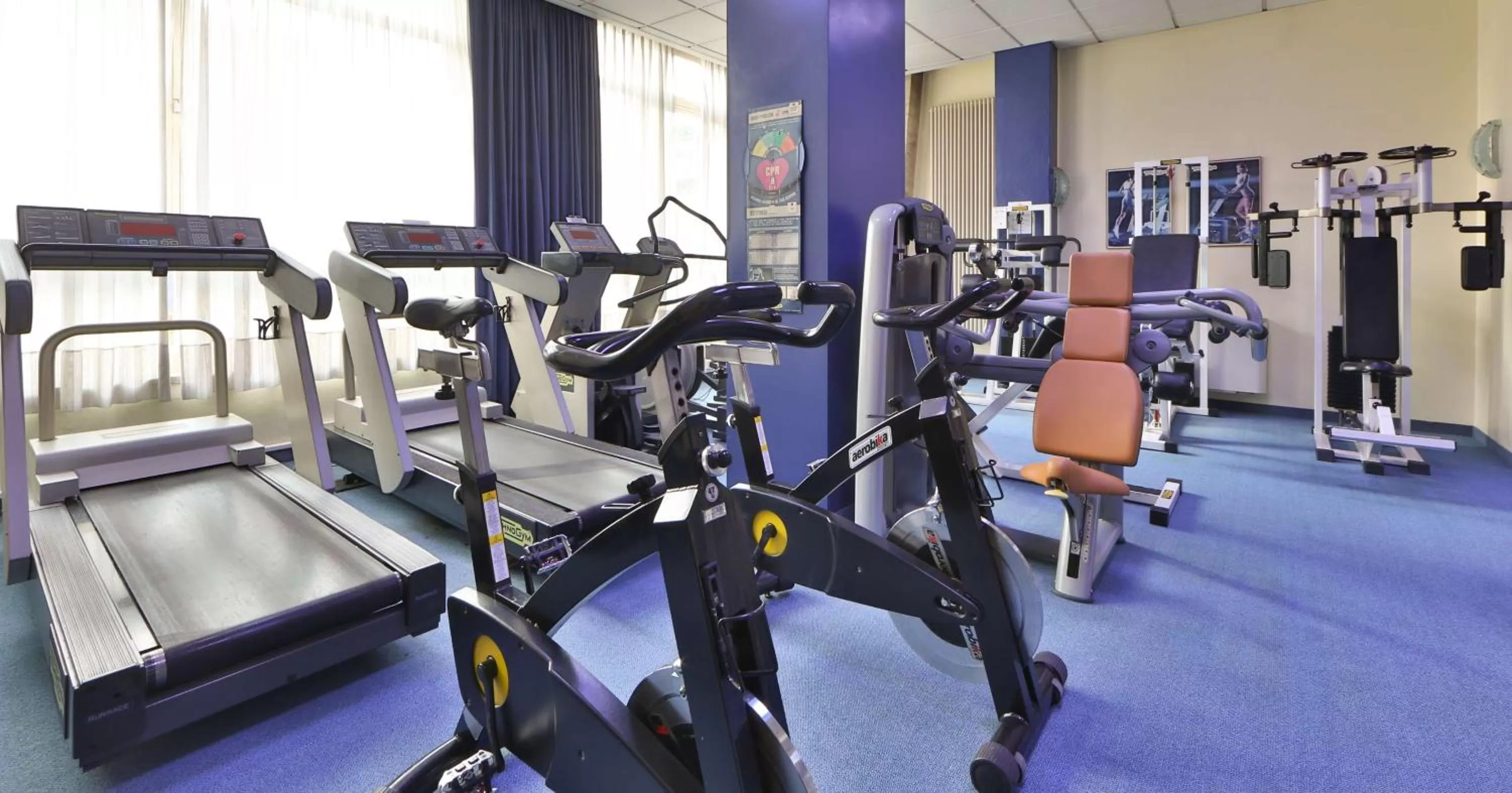 Fitness centre/facilities in Best Western Plus Soave Hotel
