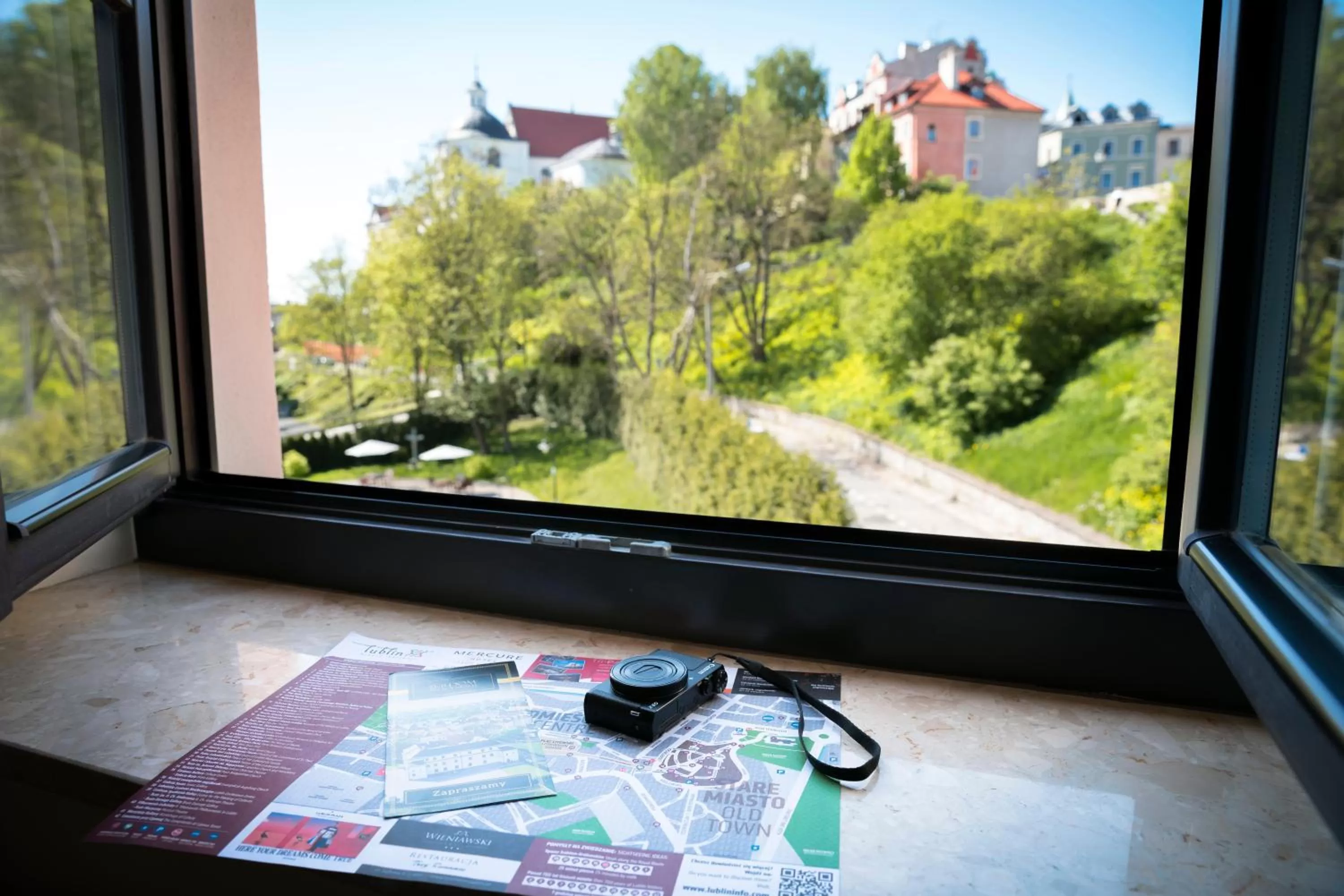 Garden view in Dom na Podwalu