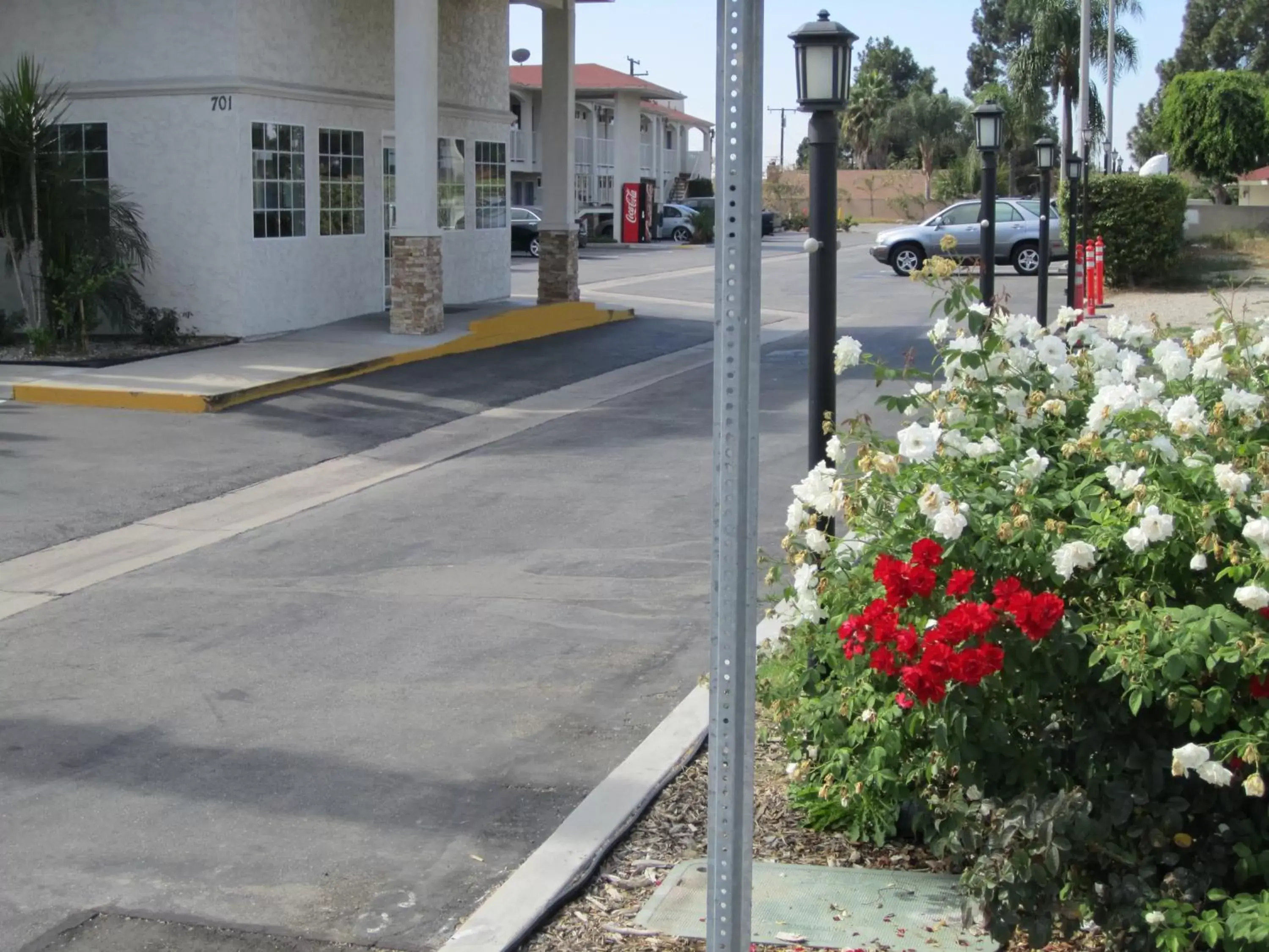 Facade/entrance in Motel 6-Anaheim, CA