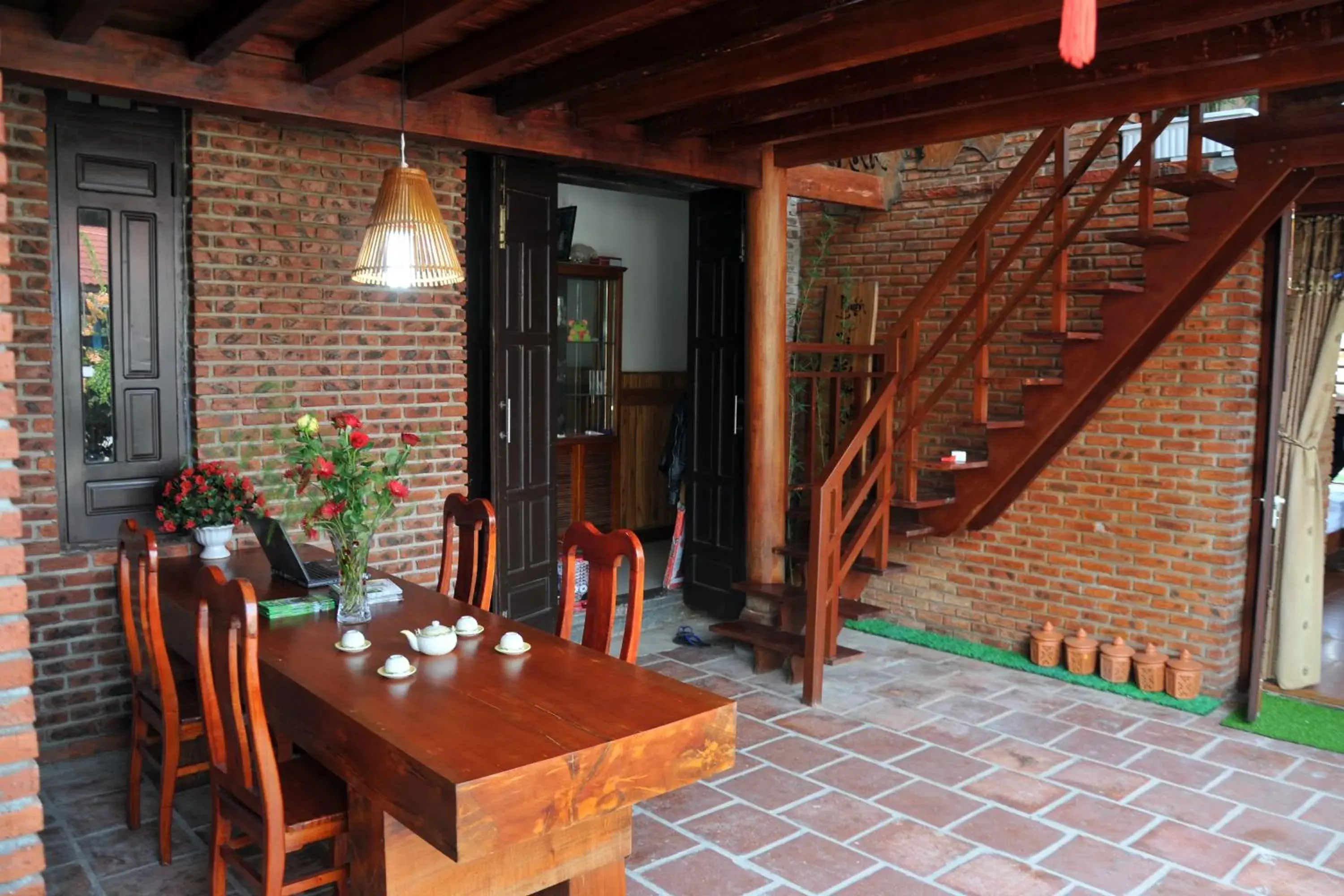 Lobby or reception in Seaside An Bang Homestay