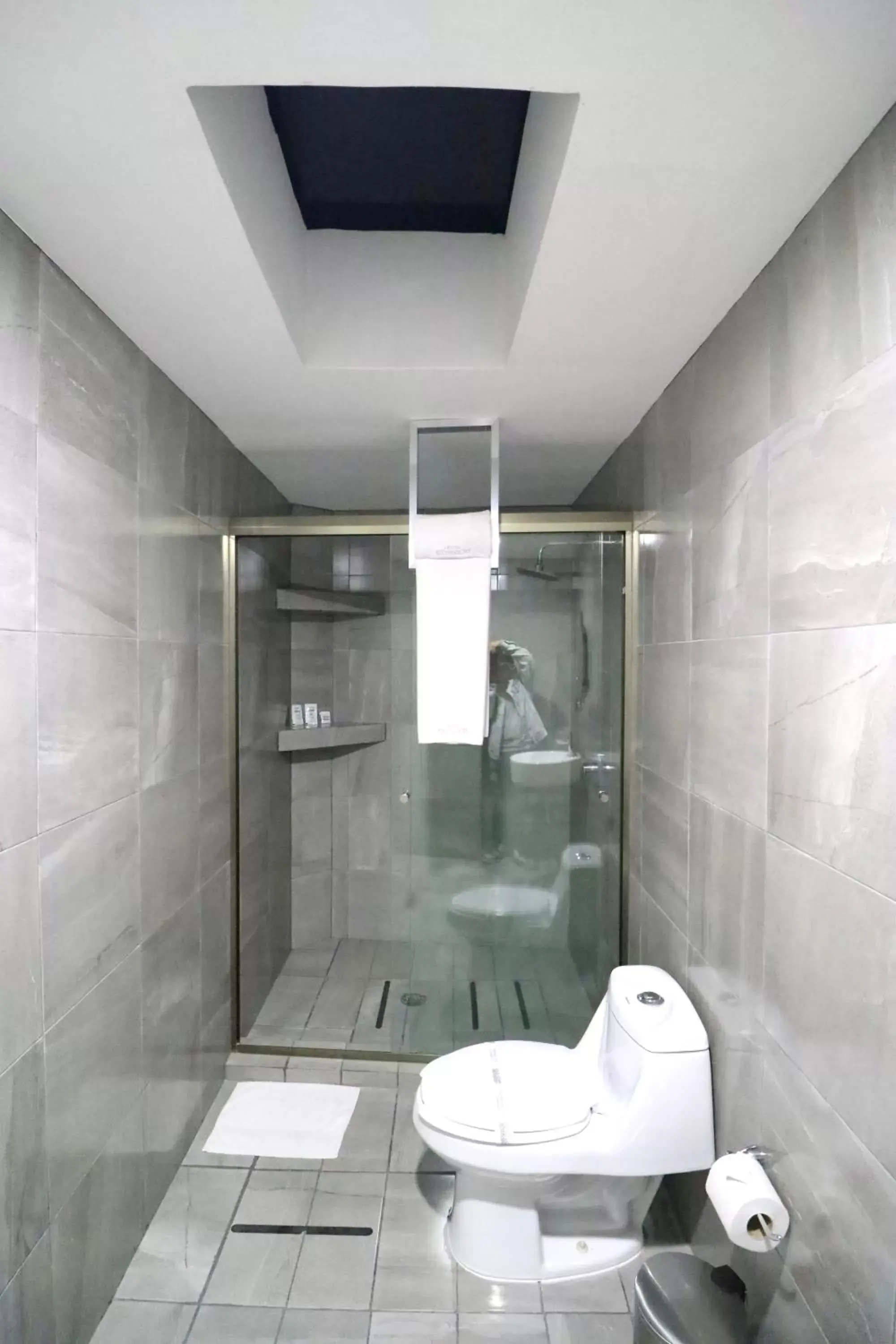 Bathroom in Hotel Posada Tulancingo