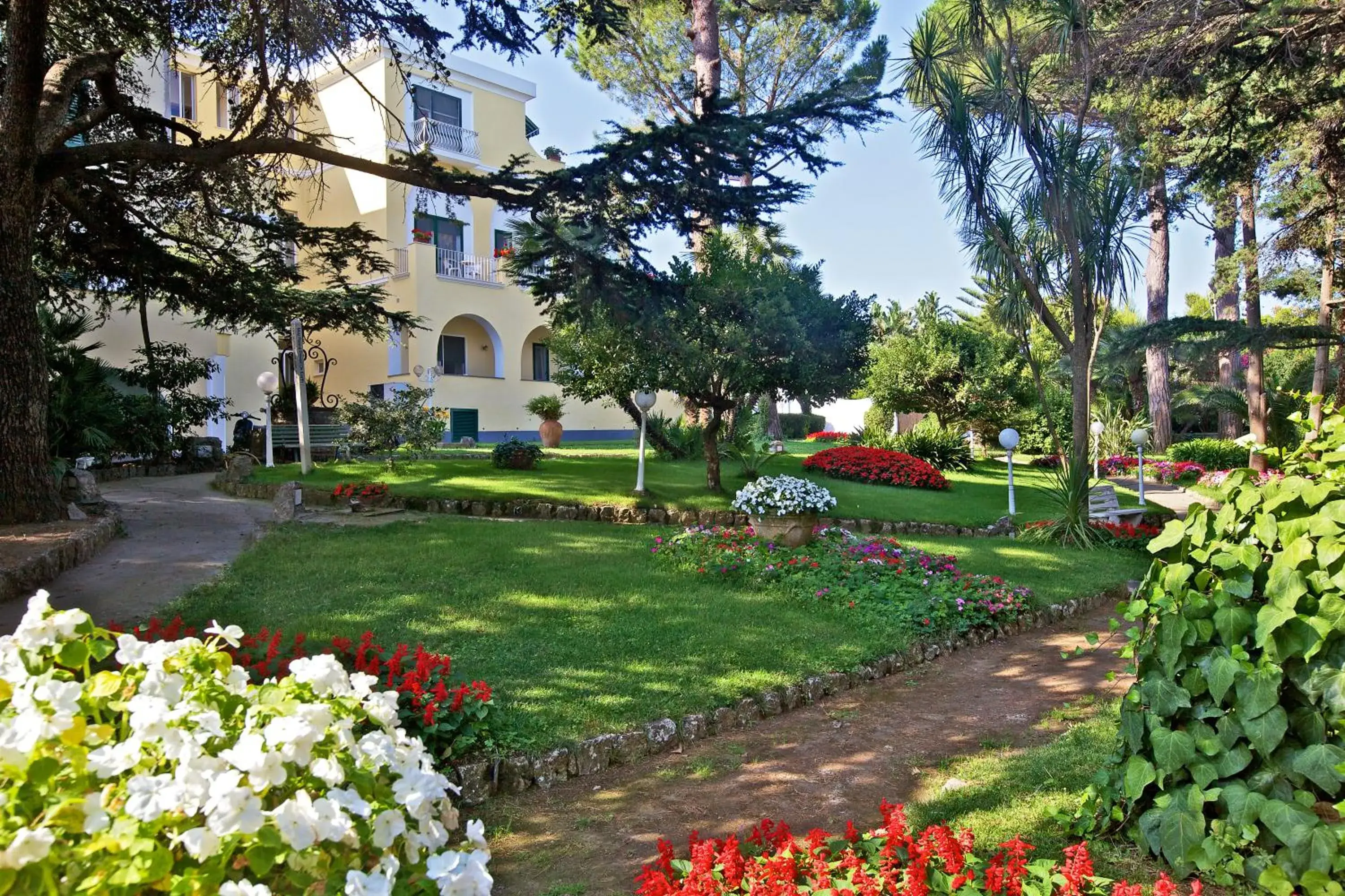 Garden in Hotel San Michele