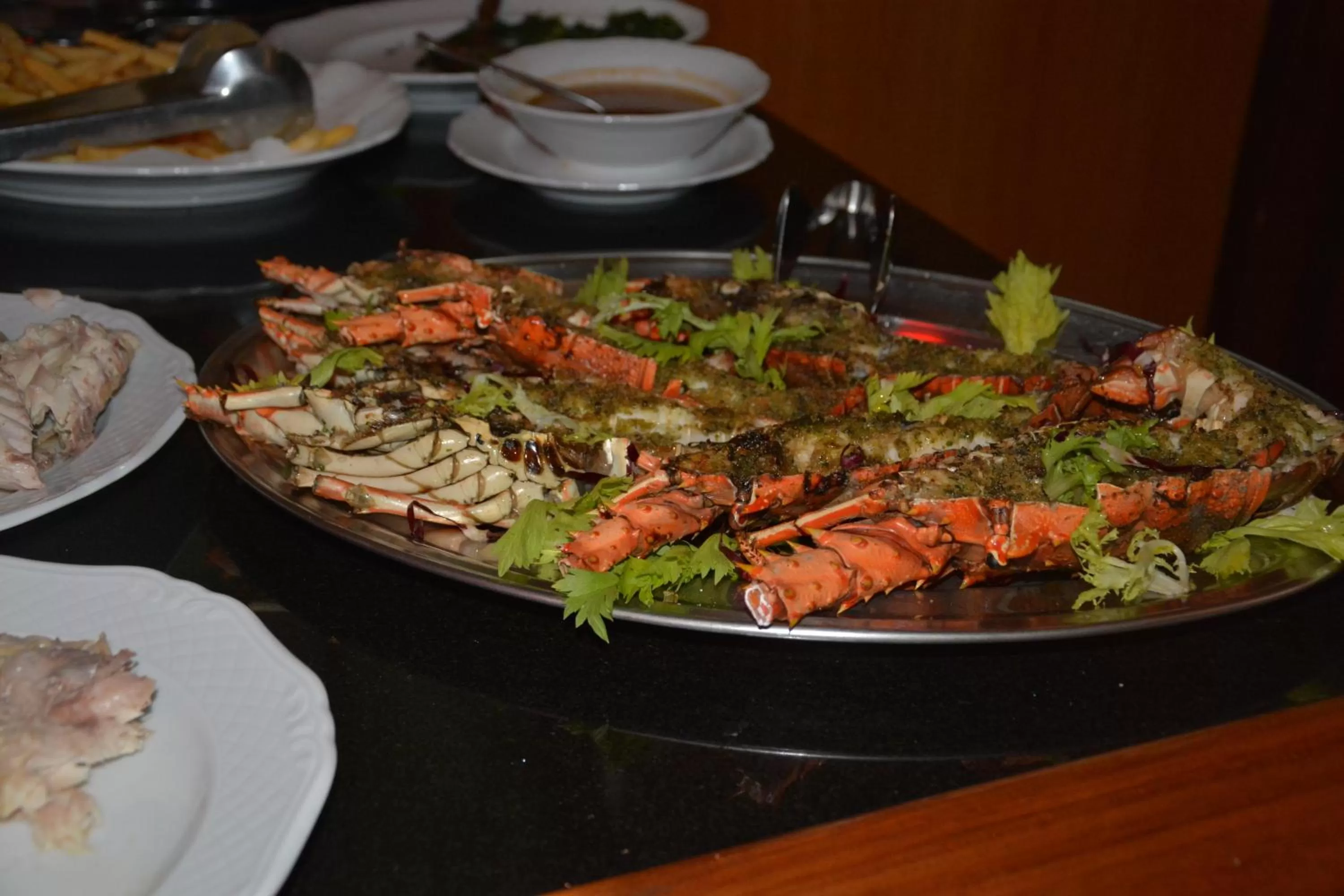 Food close-up in Manuela Residence