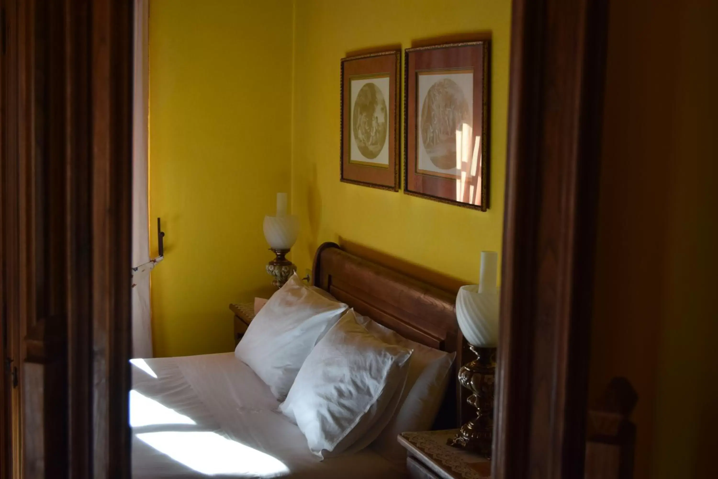 Bed in Pazo do Rio Bed in Pazo do Rio