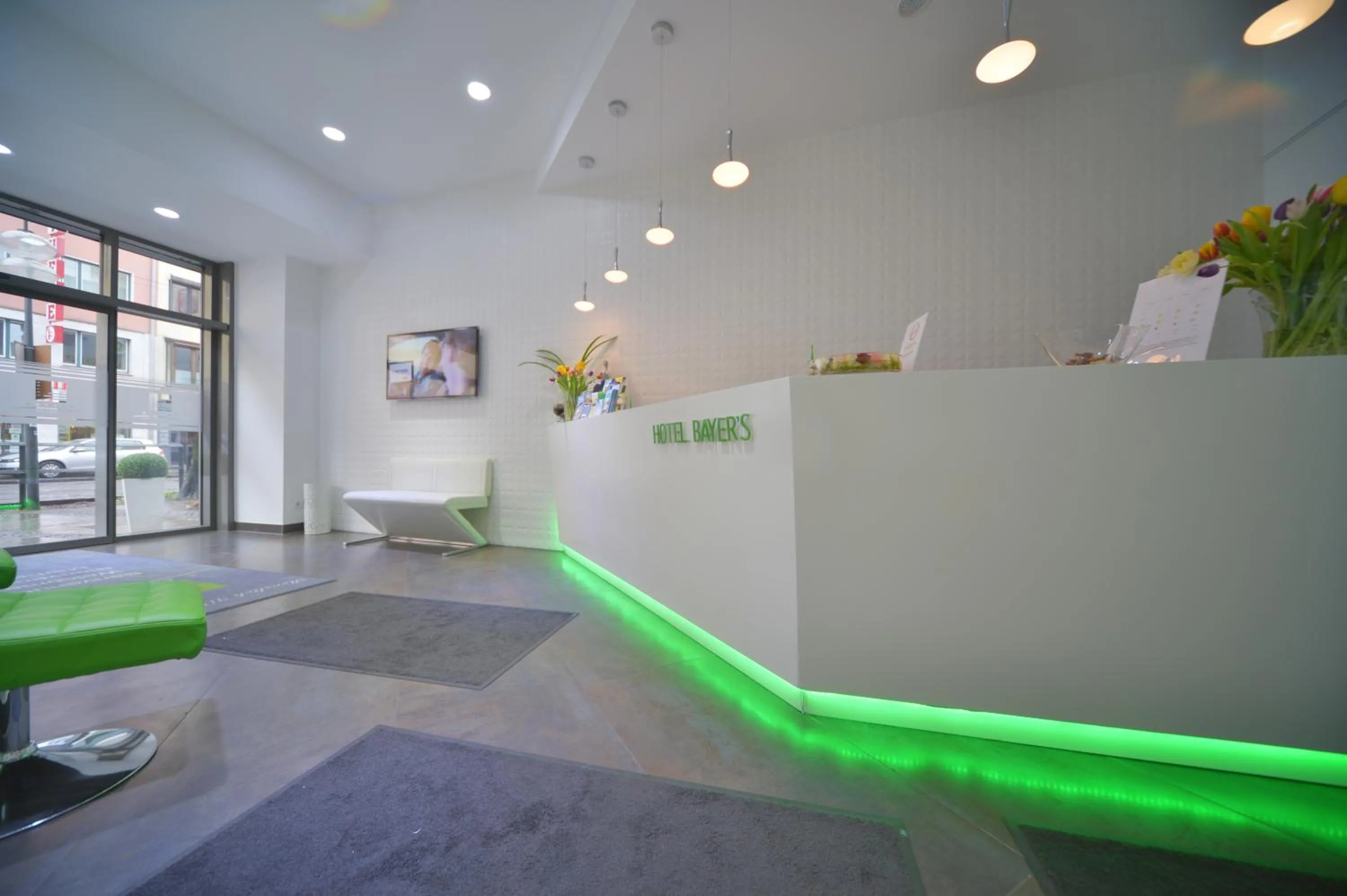 Lobby or reception in Hotel Bayer's