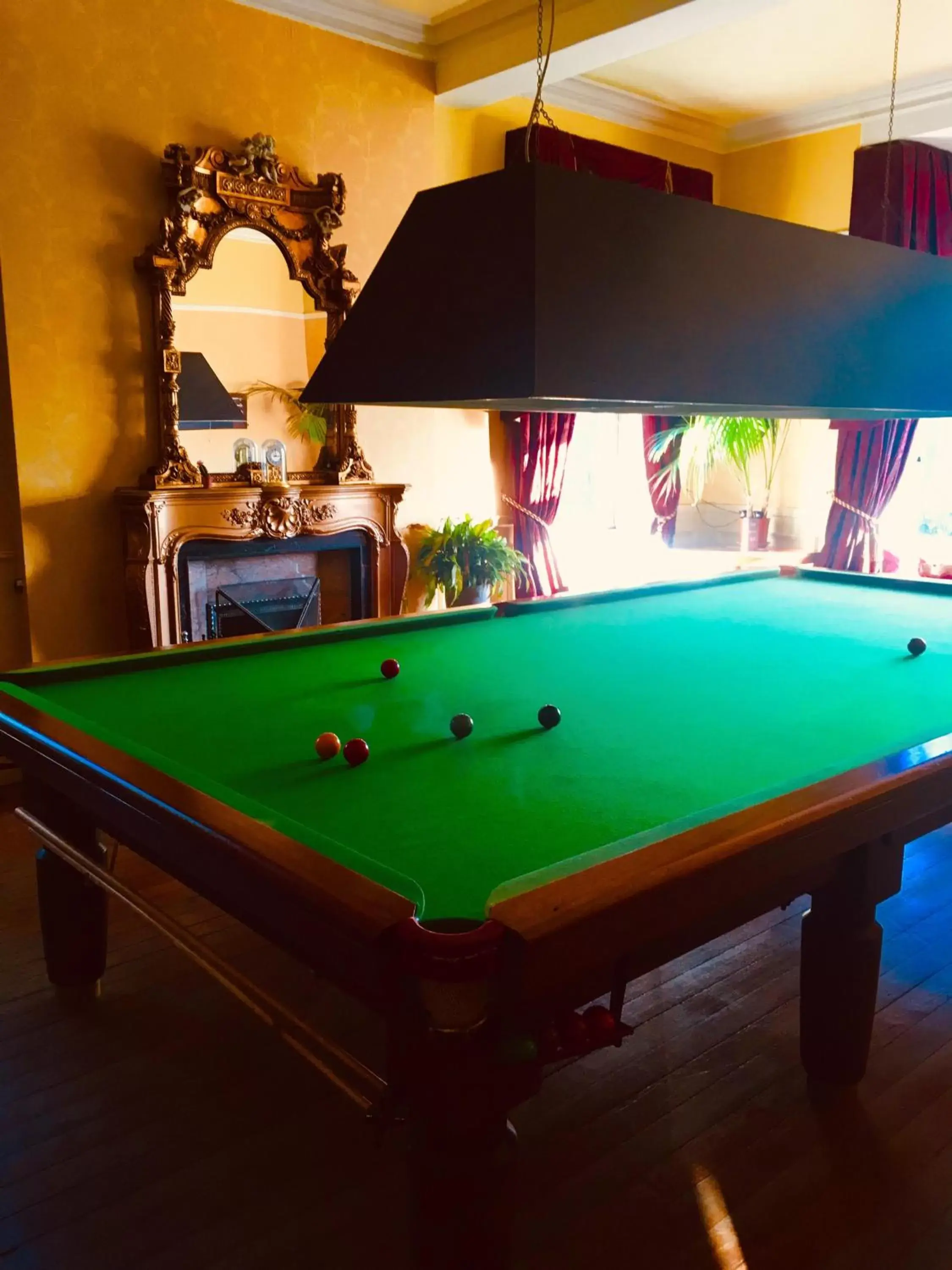 Billiards in Brass Castle Country House Accommodation