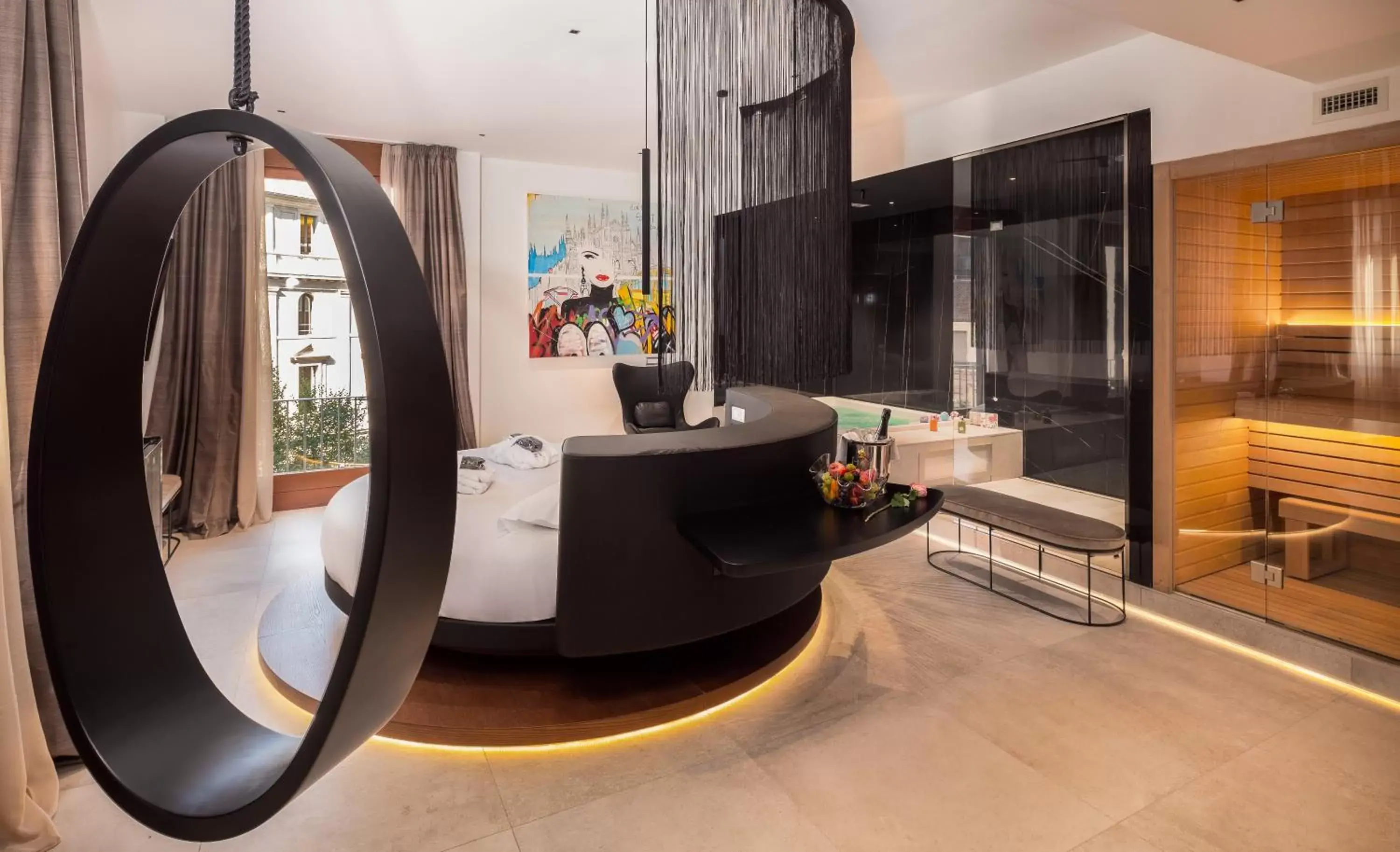 Bed in The Corner Duomo Hotel Bed in The Corner Duomo Hotel