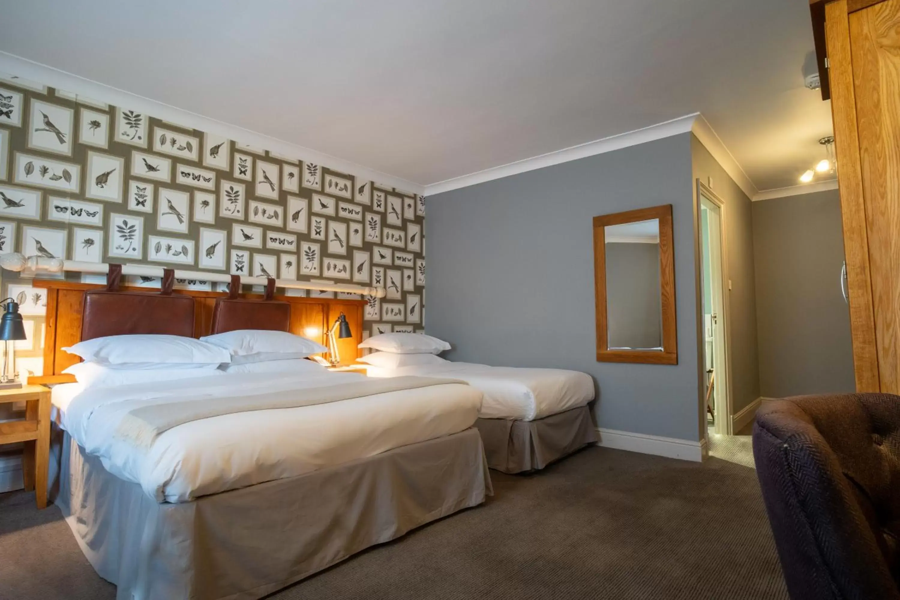 Bedroom, Bed in Stonehouse Court Hotel - A Bespoke Hotel