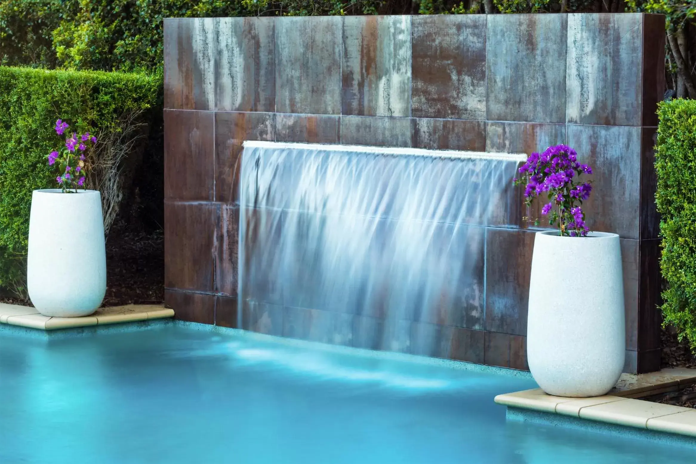 Pool view in Springfield Lakes Boutique Hotel