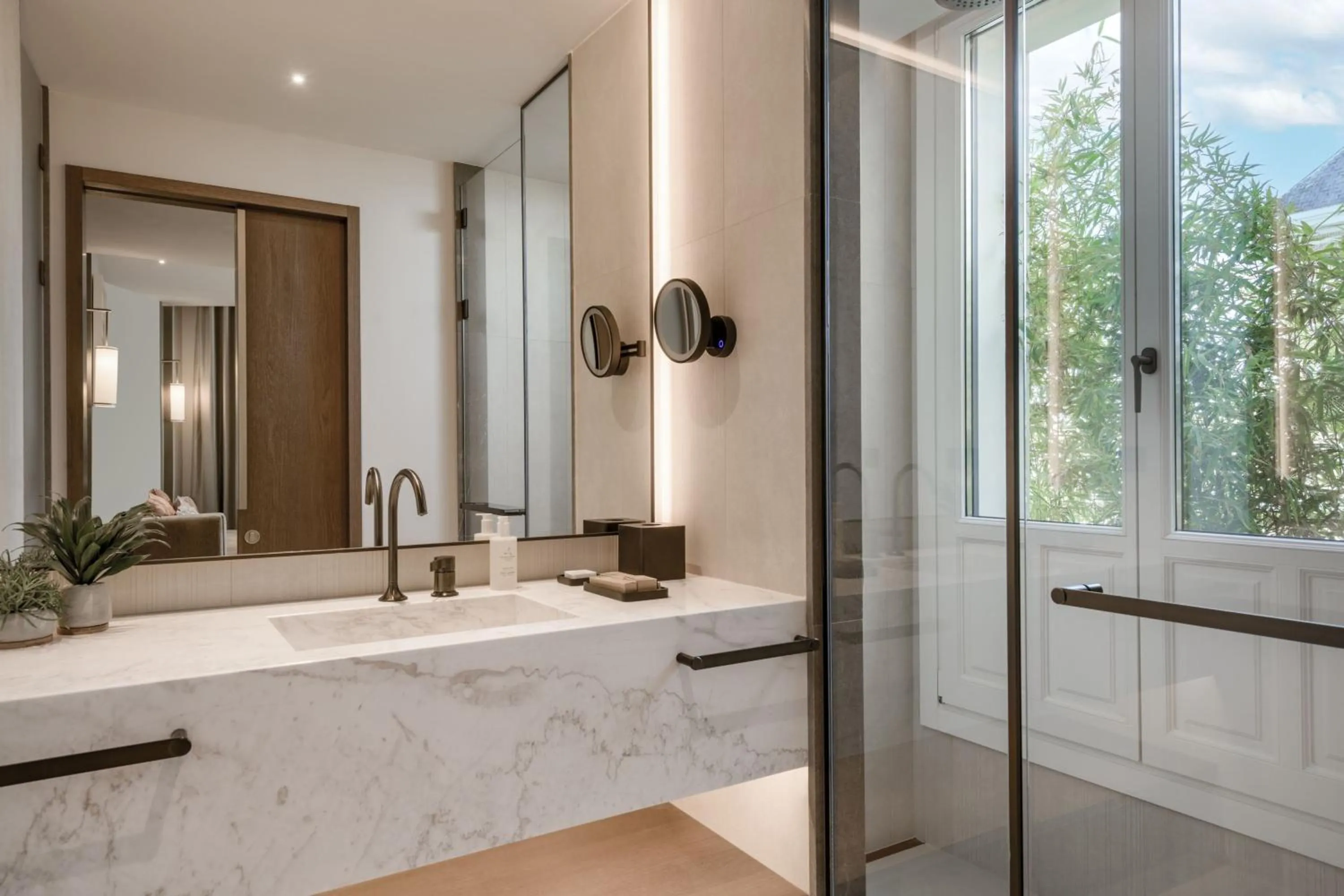 Bathroom in JW Marriott Hotel Madrid