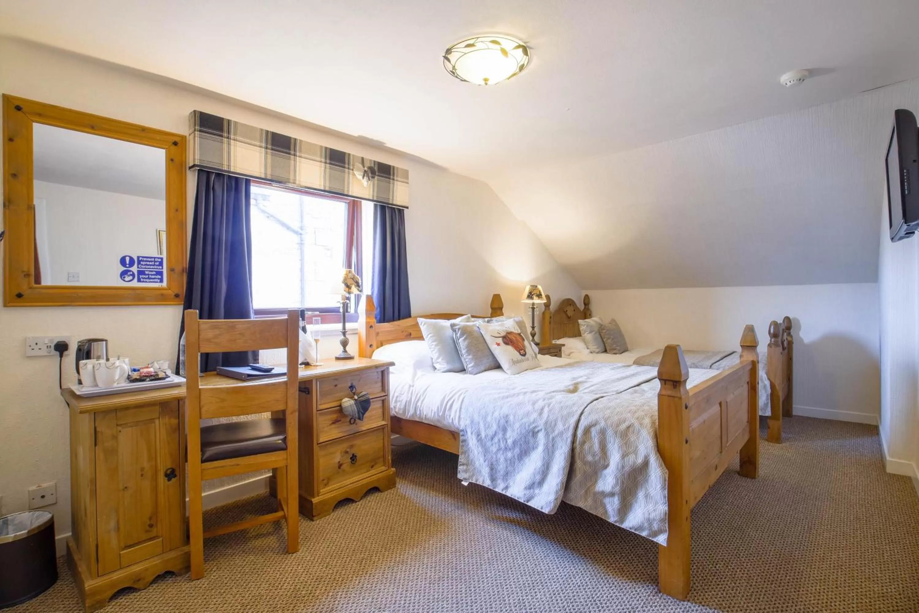 Bed in Ardentorrie Guest House