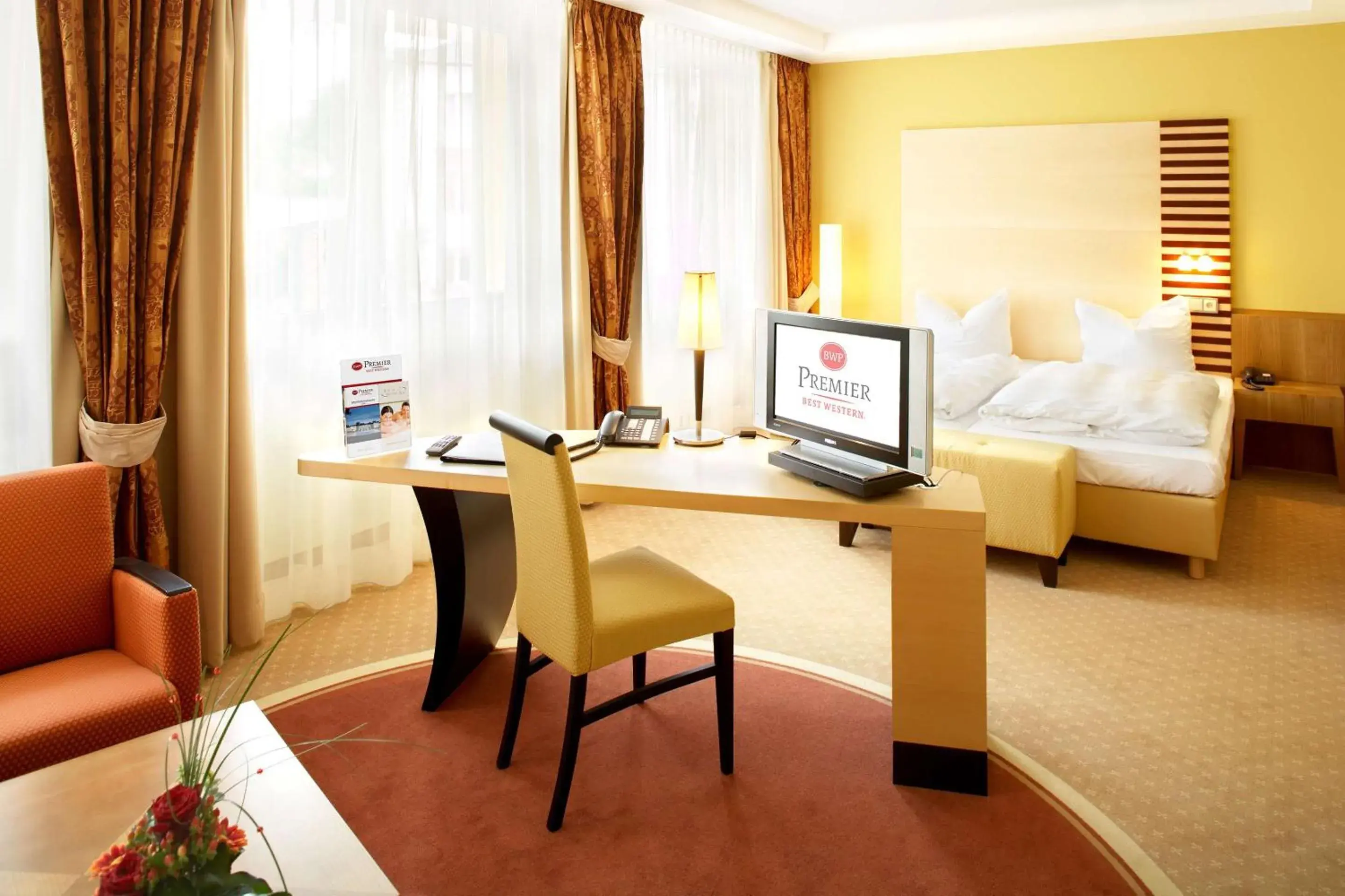 Bedroom in Best Western Premier Park Hotel & Spa