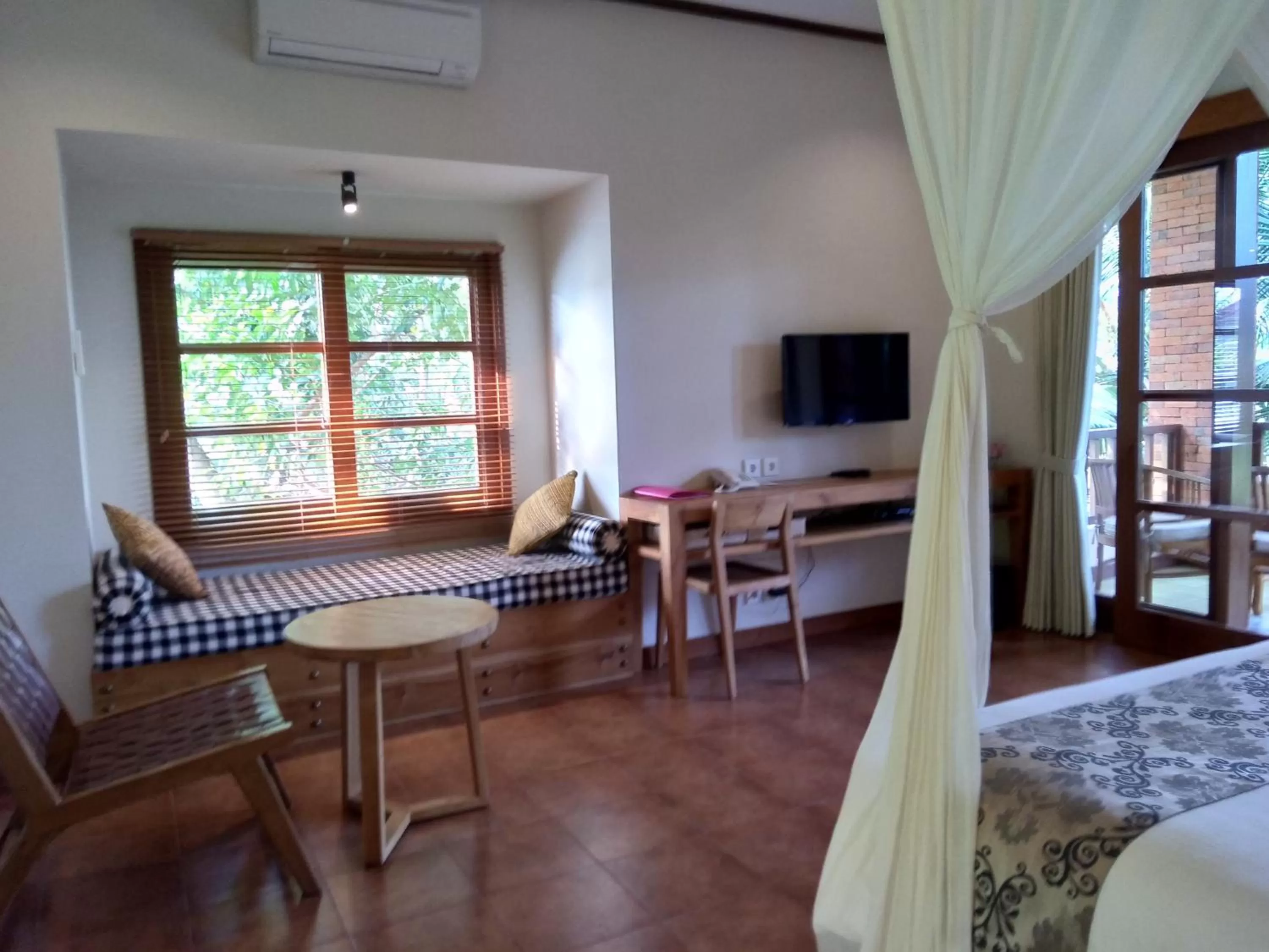 Bed in Ubud Lestari Bungalows