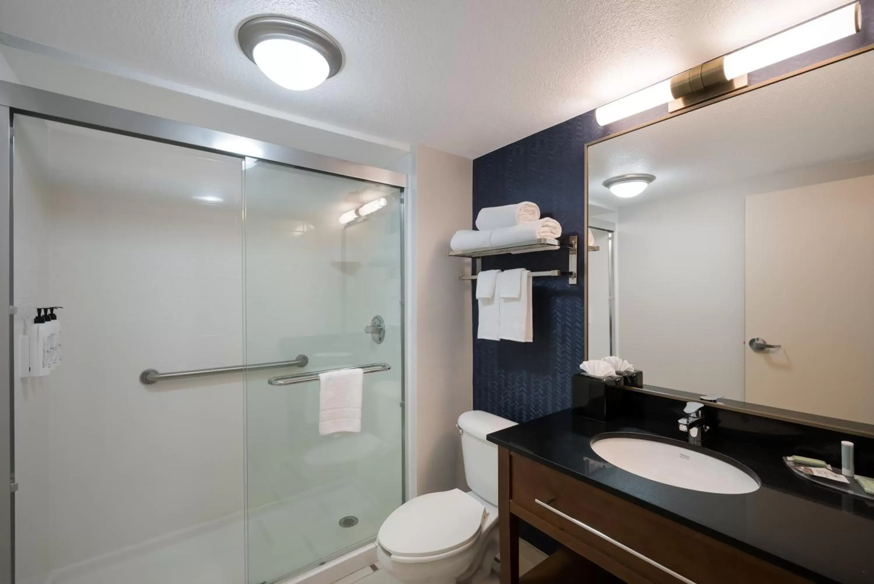 Bathroom in Fairfield Inn by Marriott Amesbury