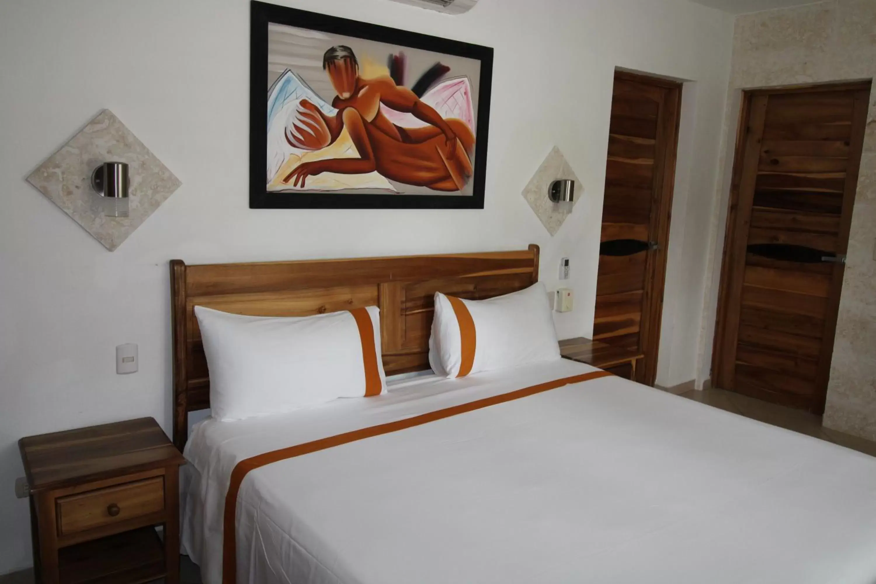 Bed in Albachiara Hotel - Las Terrenas