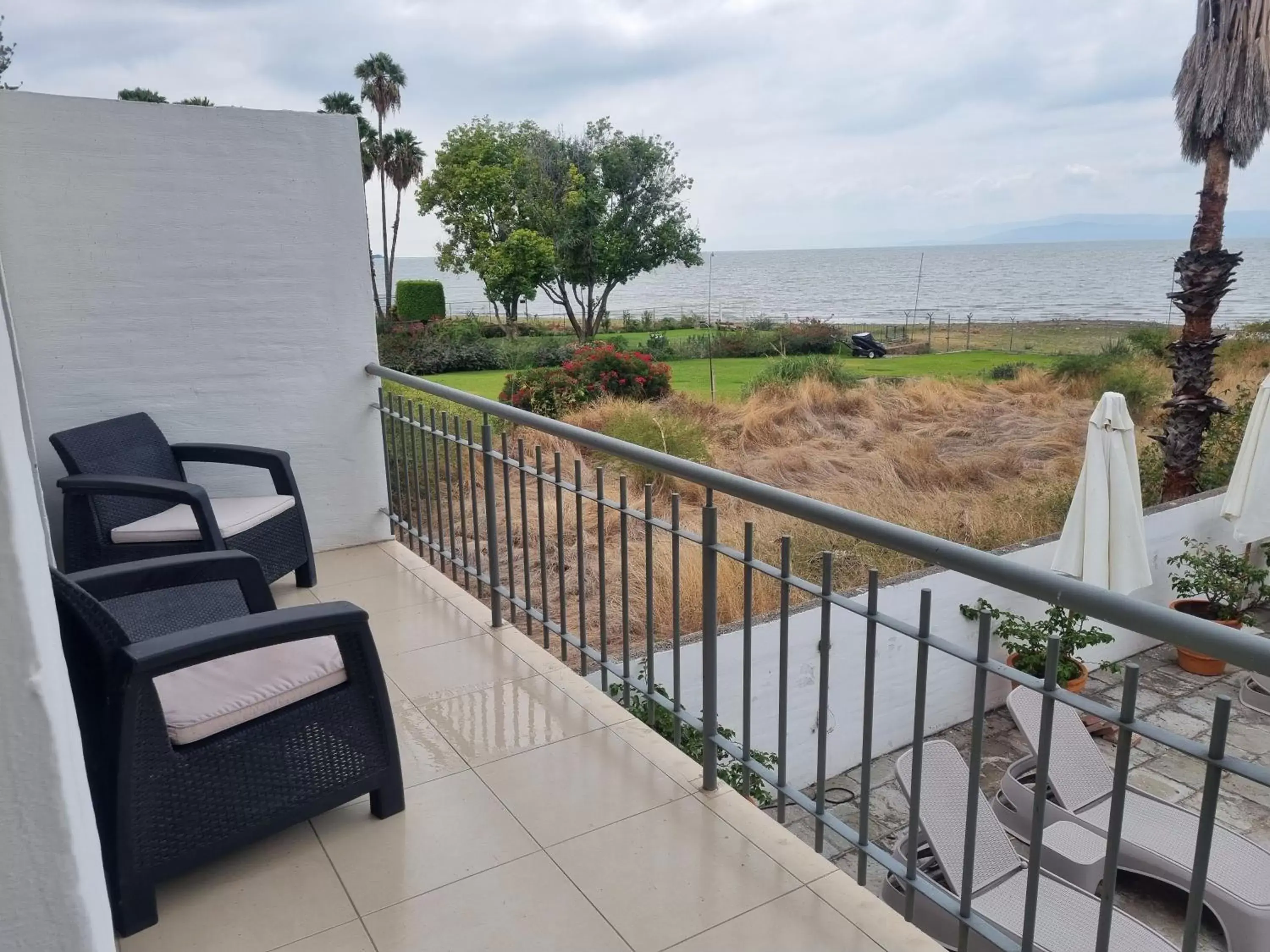 View (from property/room), Balcony/Terrace in Hotel La Ribereña