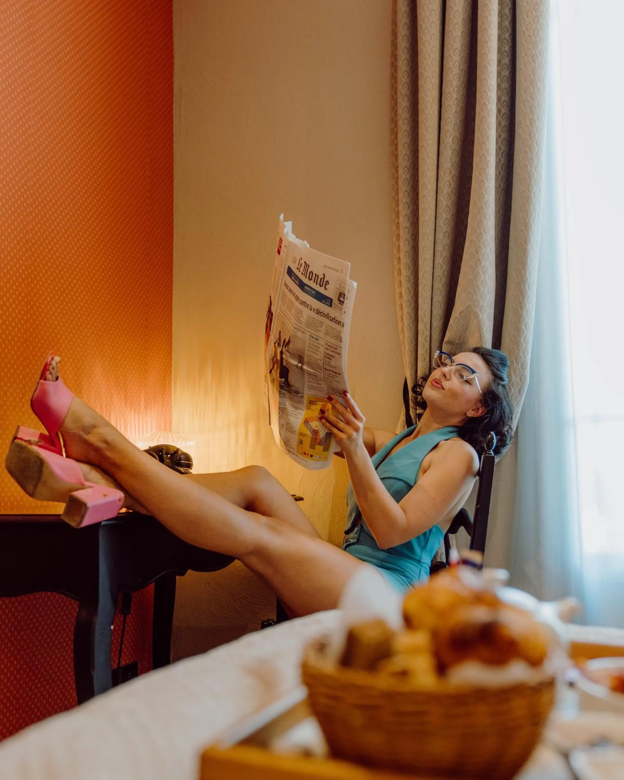 Bedroom in Hotel Le Grimaldi by Happyculture