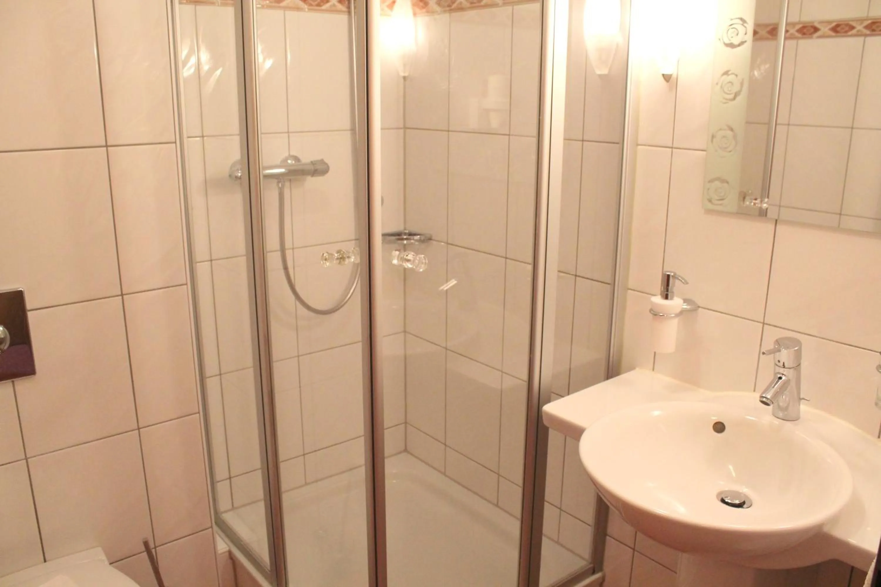 Shower in Hotel und Restaurant Eurohof