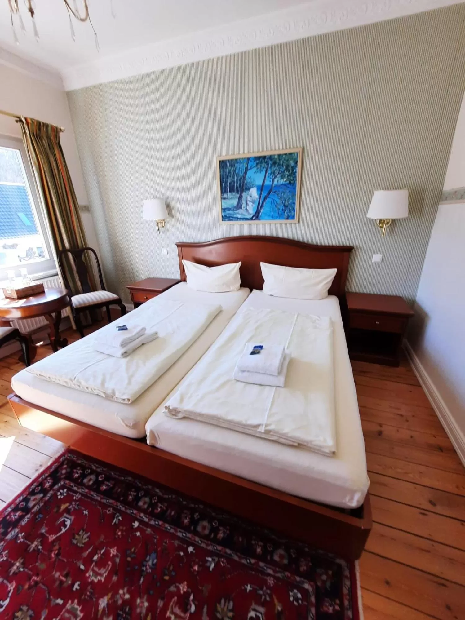 Photo of the whole room, Bed in Landhaus Bode