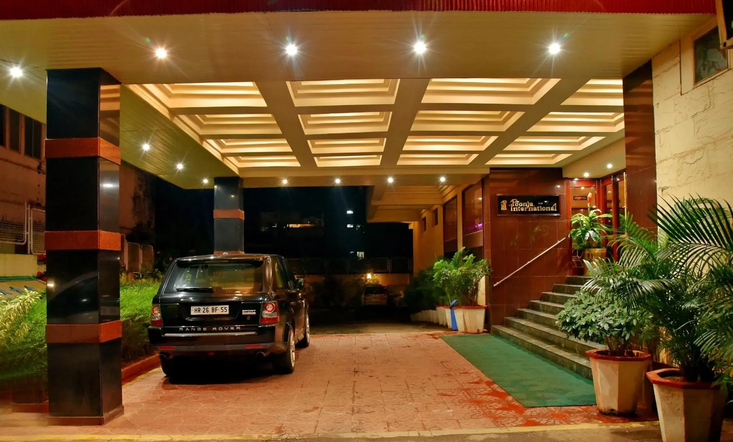 Night in Hotel Poonja International