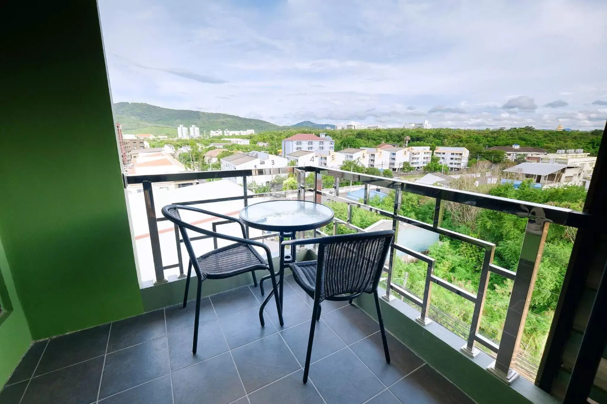 Balcony/Terrace in Clover Hotel Hatyai