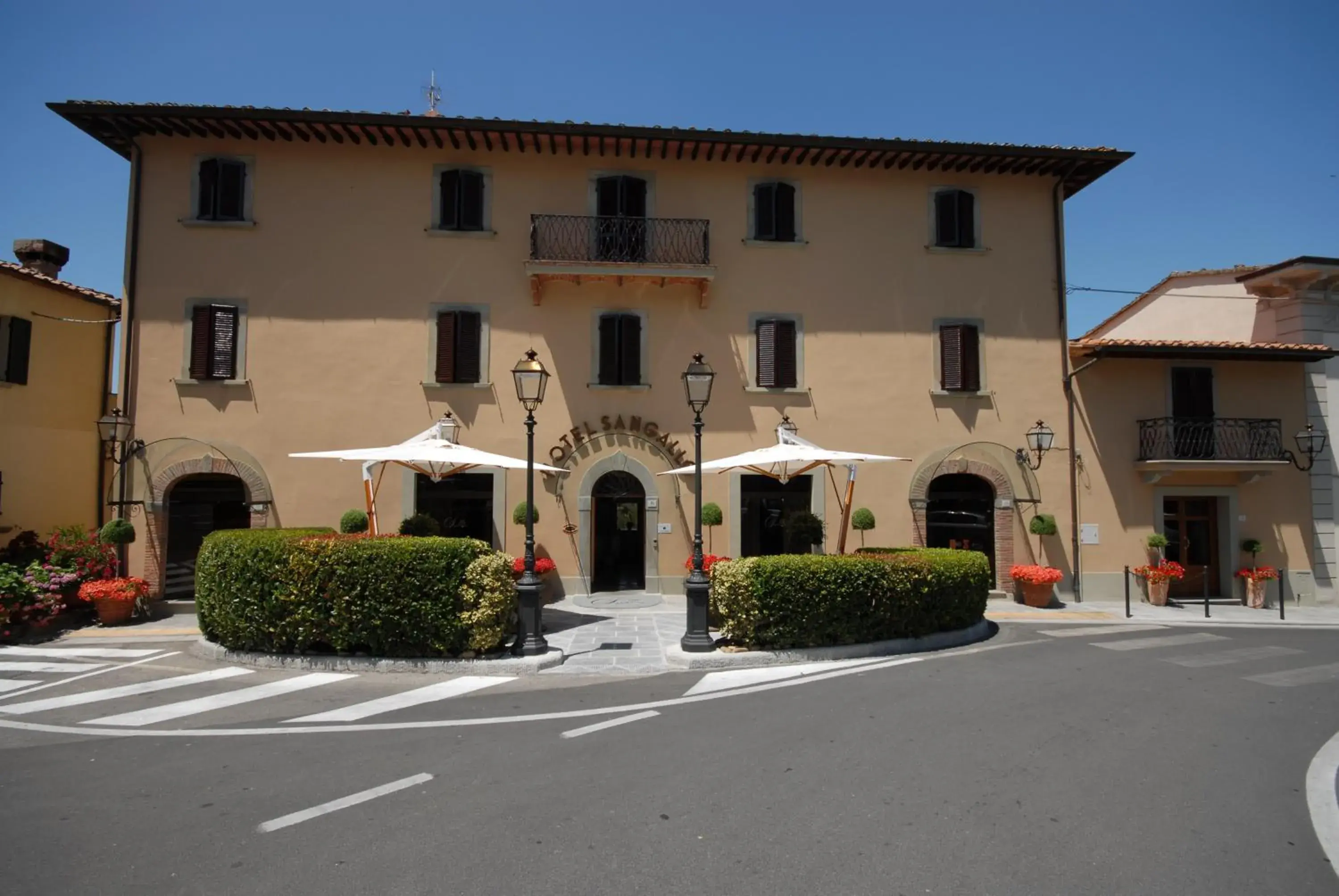 Facade/entrance, Property Building in Sangallo Hotel