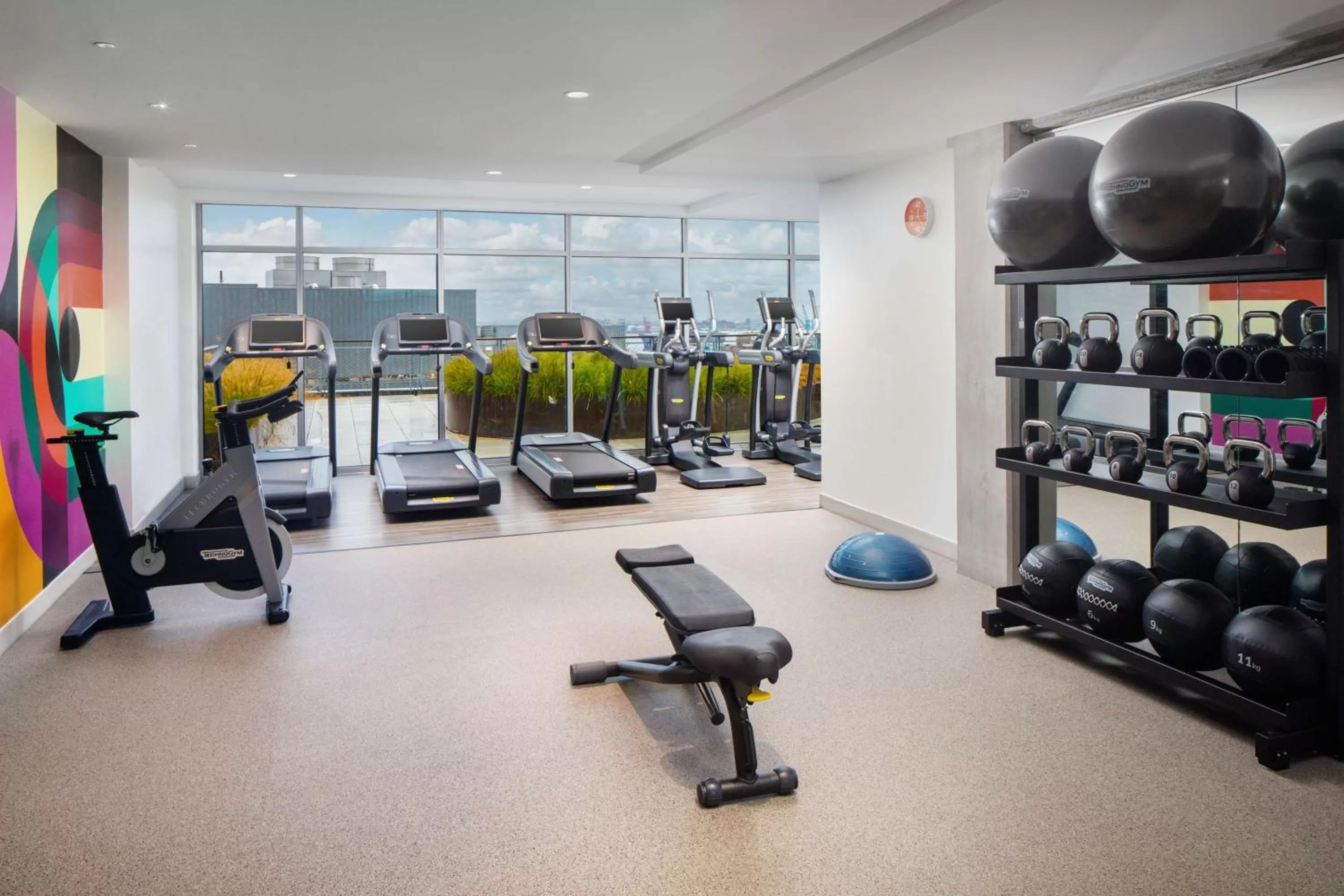 Fitness centre/facilities in Canopy By Hilton Baltimore Harbor Point - Newly Built