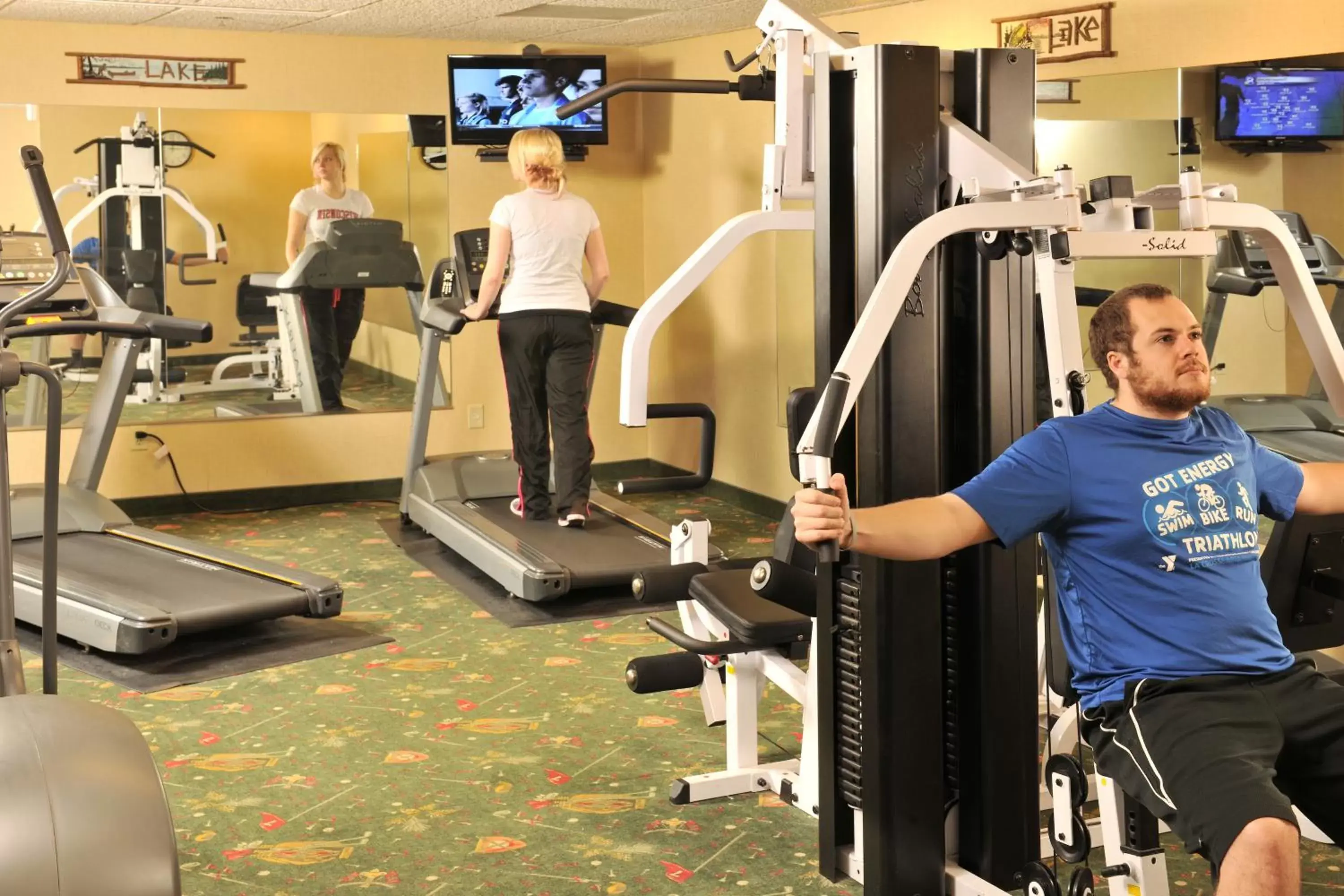 Fitness centre/facilities, Fitness Center/Facilities in Stoney Creek Hotel La Crosse - Onalaska