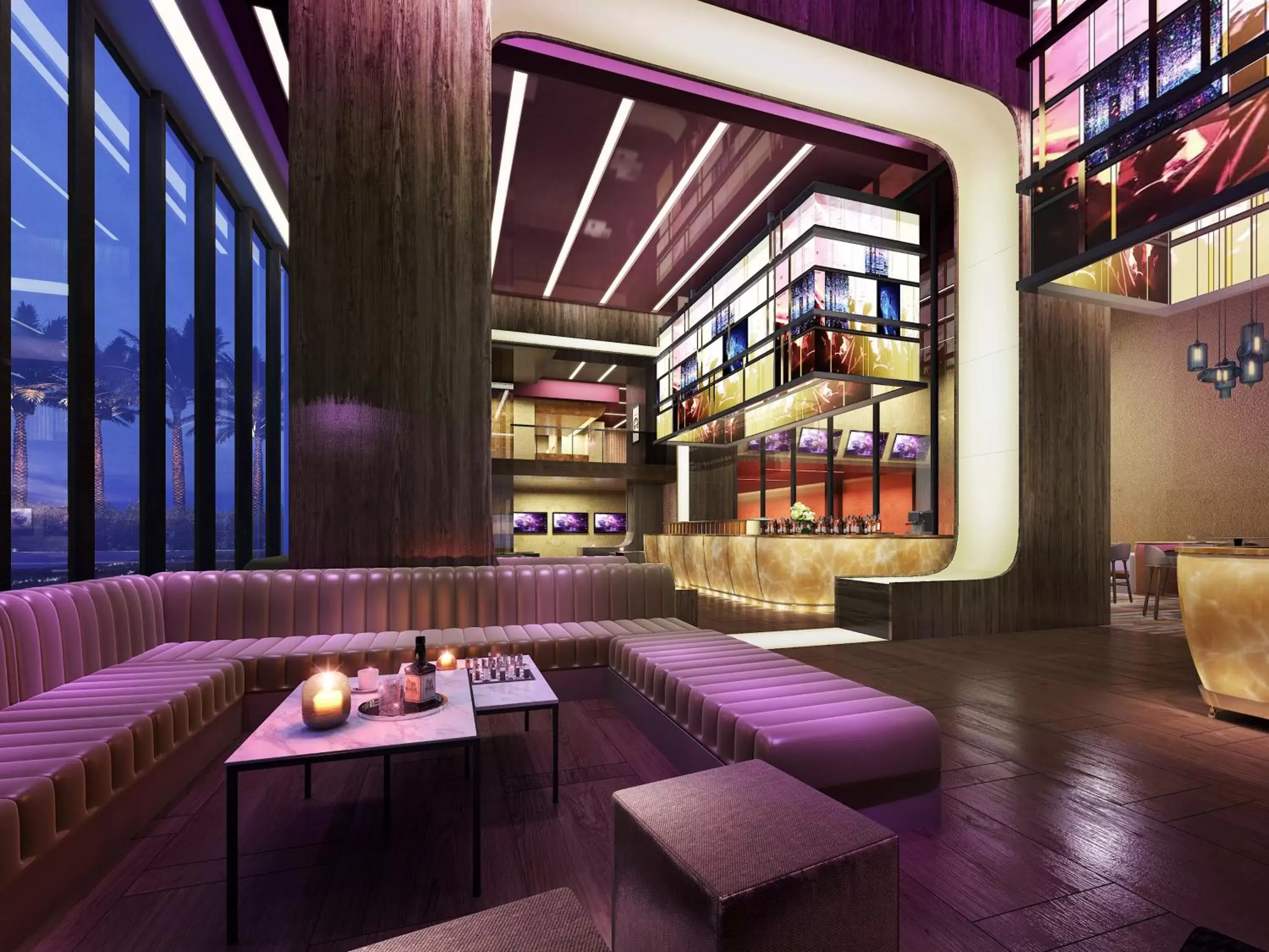 Lounge or bar in Hard Rock Hotel Los Cabos Lounge or bar in Hard Rock Hotel Los Cabos